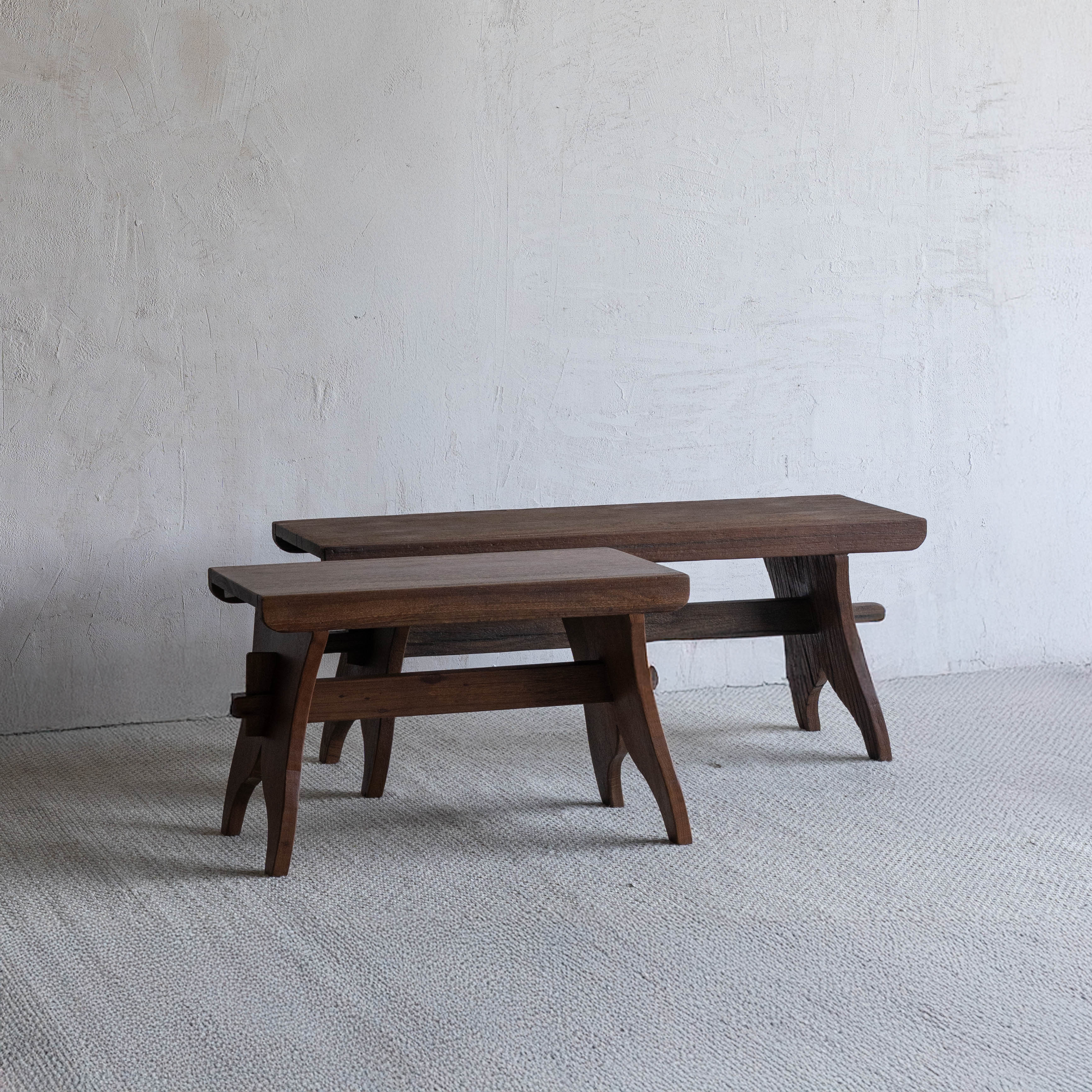 Maddox Artisan Teak Wood Bench