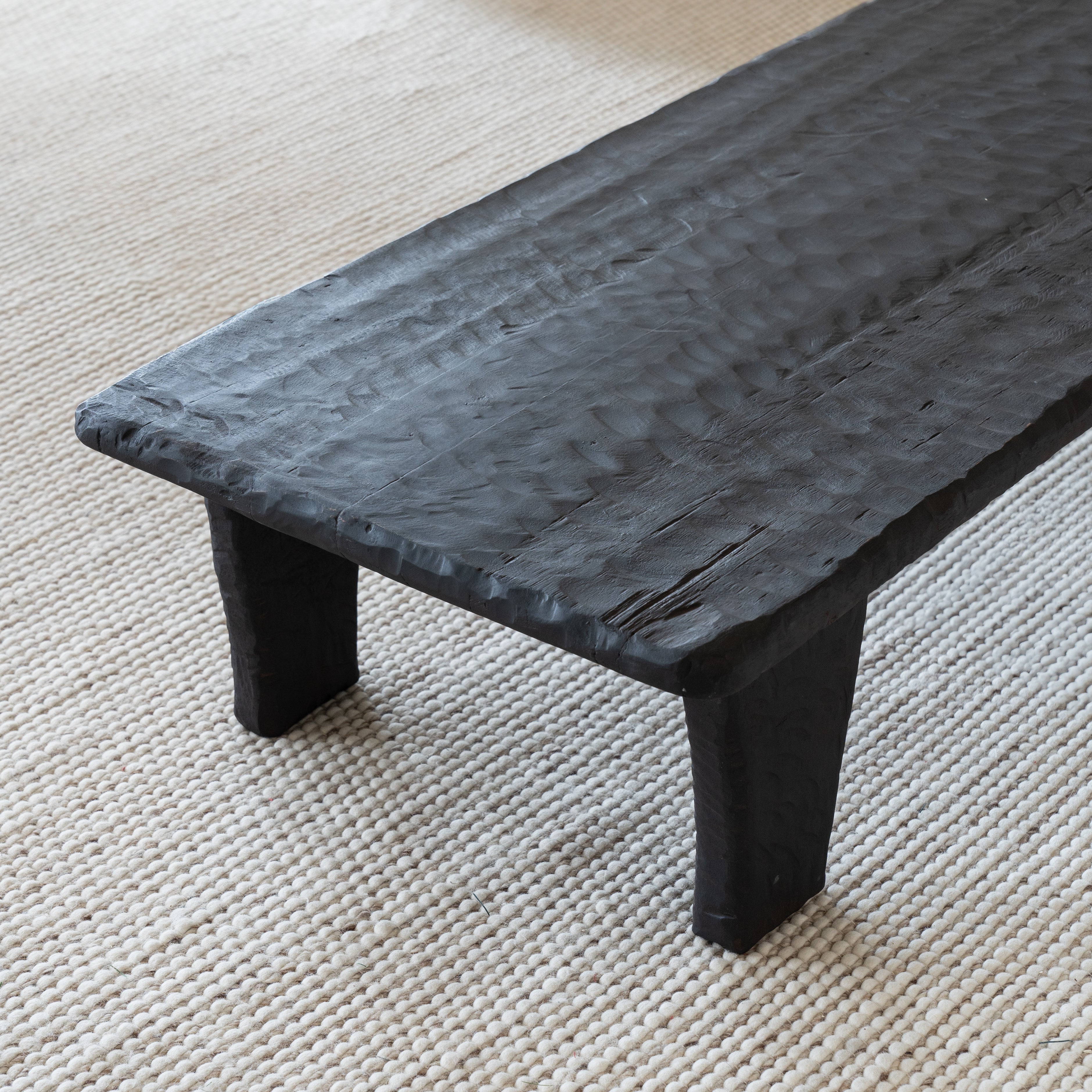 Maddox Black Wood Coffee Table - Coffee Table - WS Living Furniture Furniture Store in Dubai