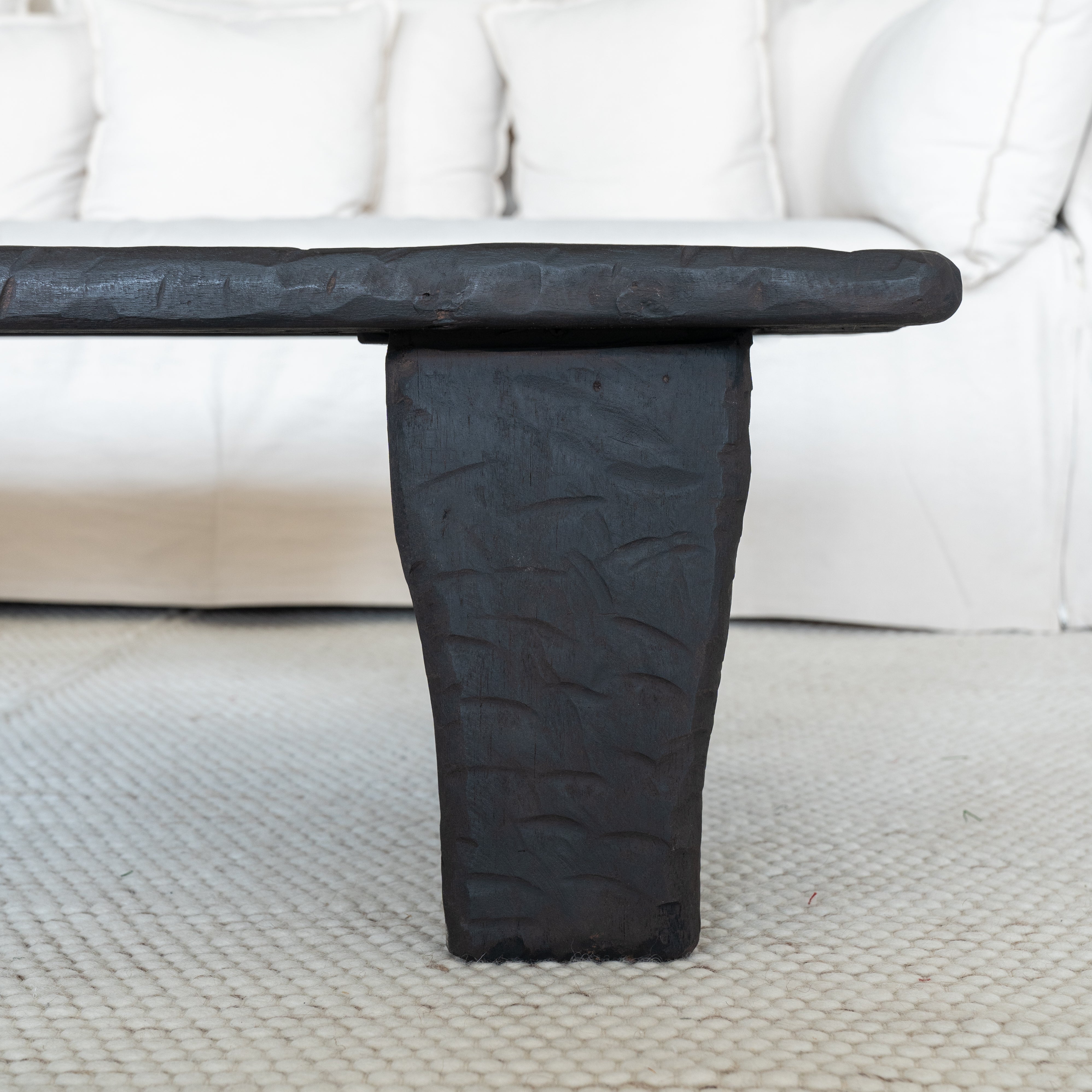 Maddox Black Wood Coffee Table - Coffee Table - WS Living Furniture Furniture Store in Dubai