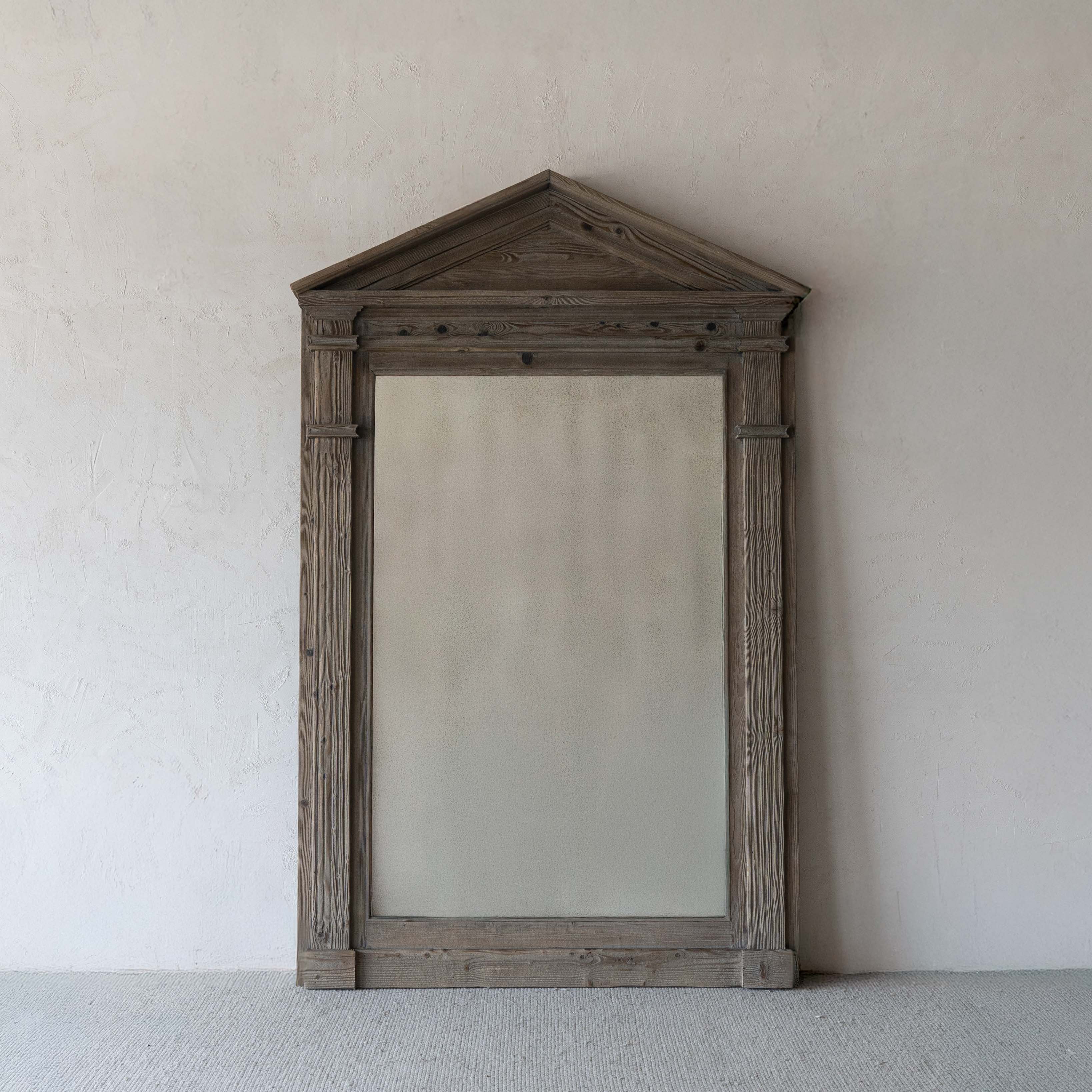 Magadoor Big Classic Full Length Floor Decorative Wooden Mirror - Floor Mirror - WS Living Furniture Furniture Store in Dubai