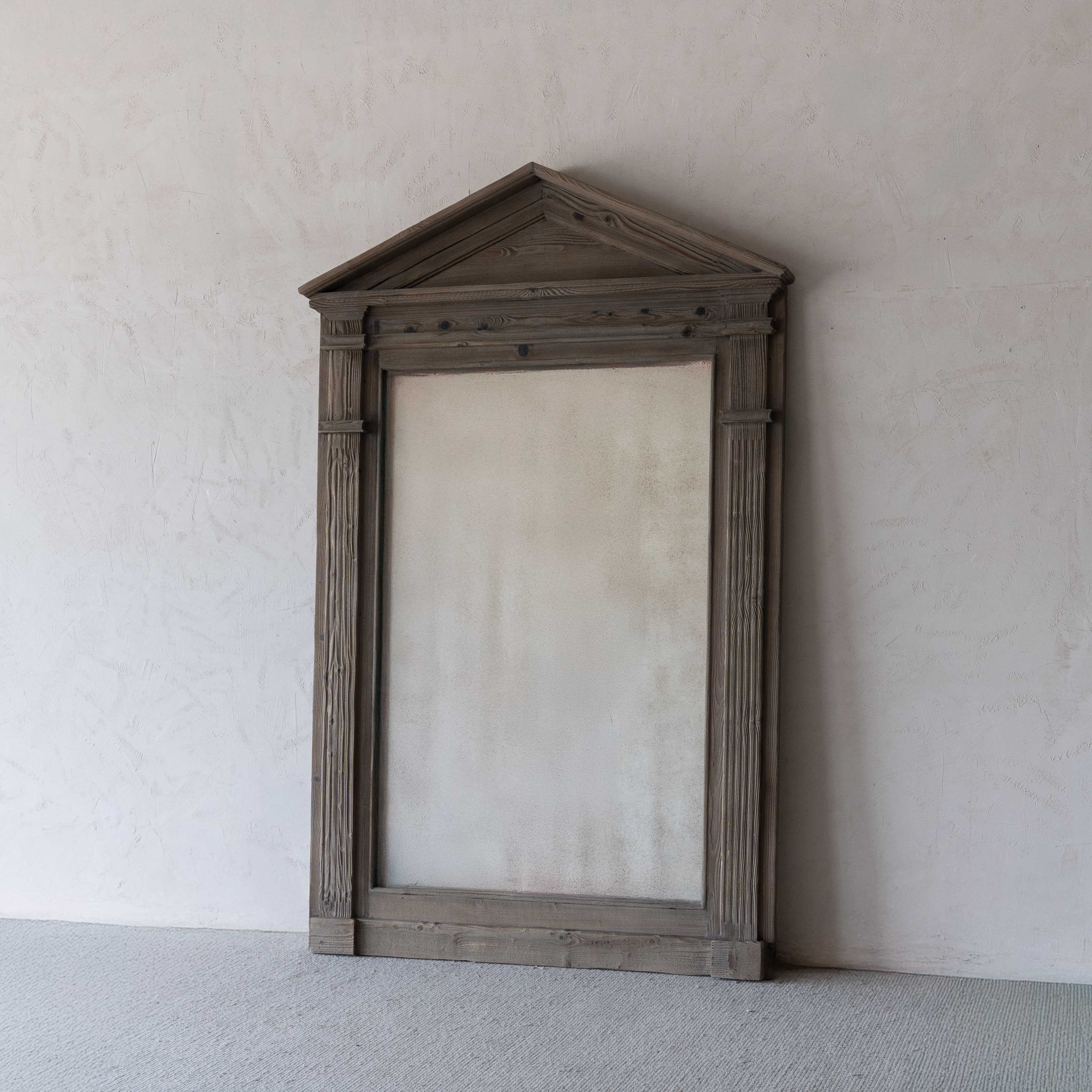 Magadoor Big Classic Full Length Floor Decorative Wooden Mirror - Floor Mirror - WS Living Furniture Furniture Store in Dubai