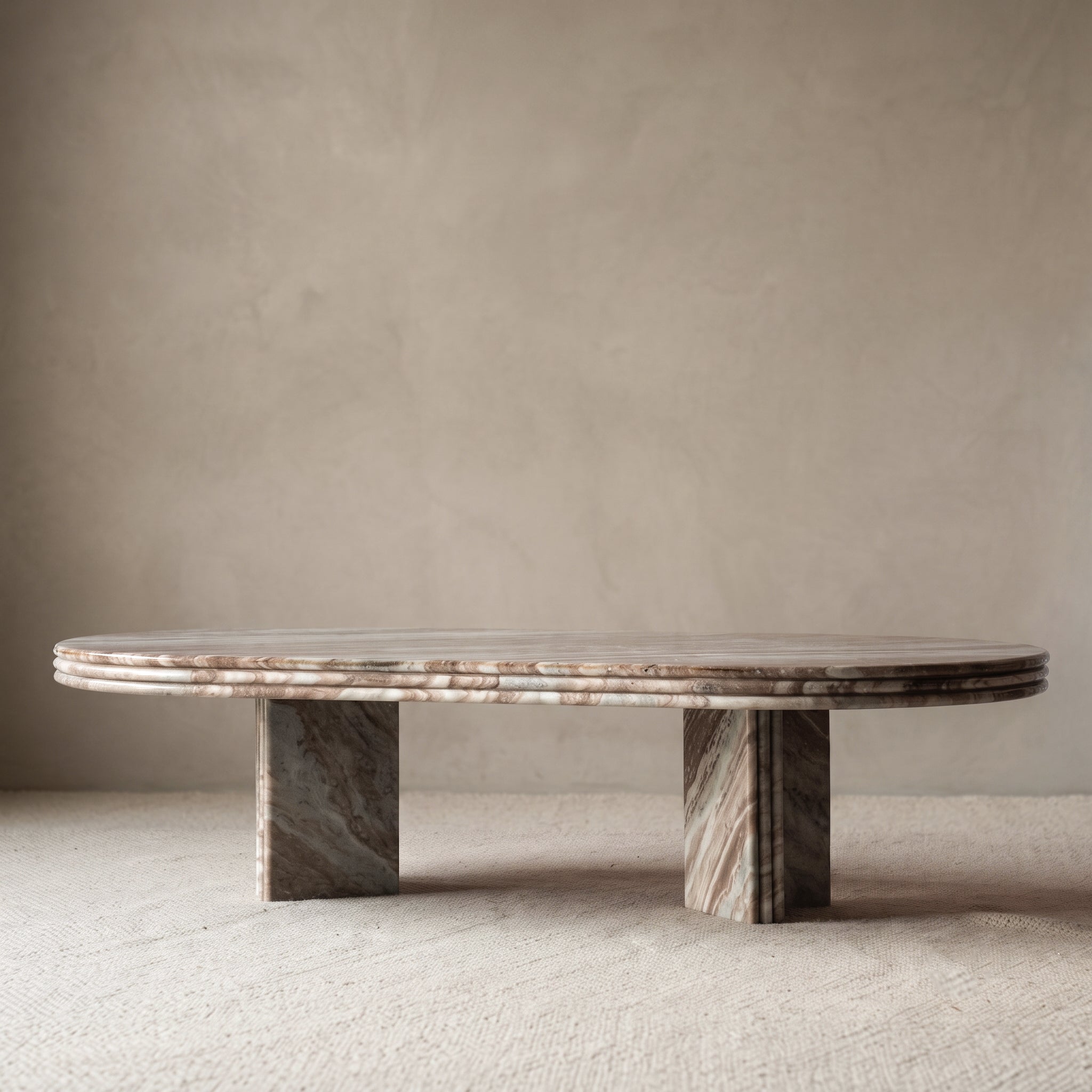 Majestic Brown Onyx Marble Coffee Table