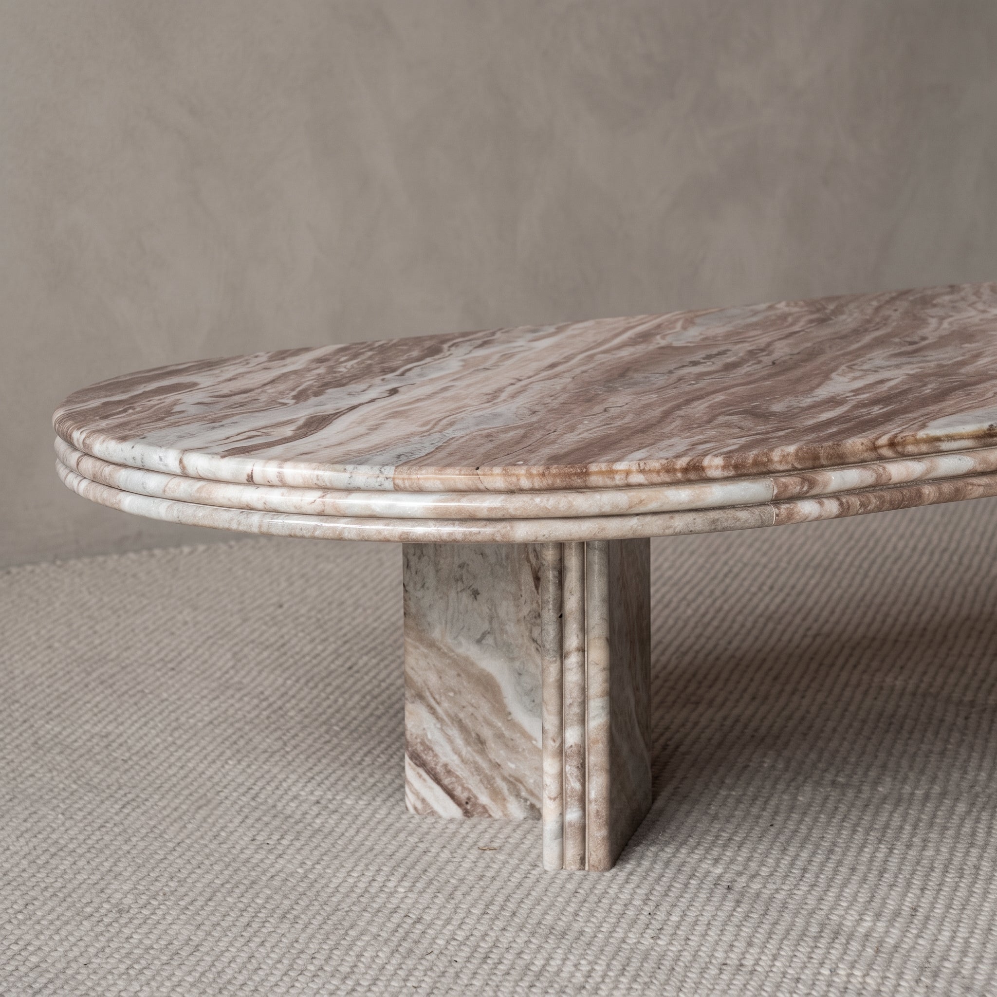 Majestic Brown Onyx Marble Coffee Table