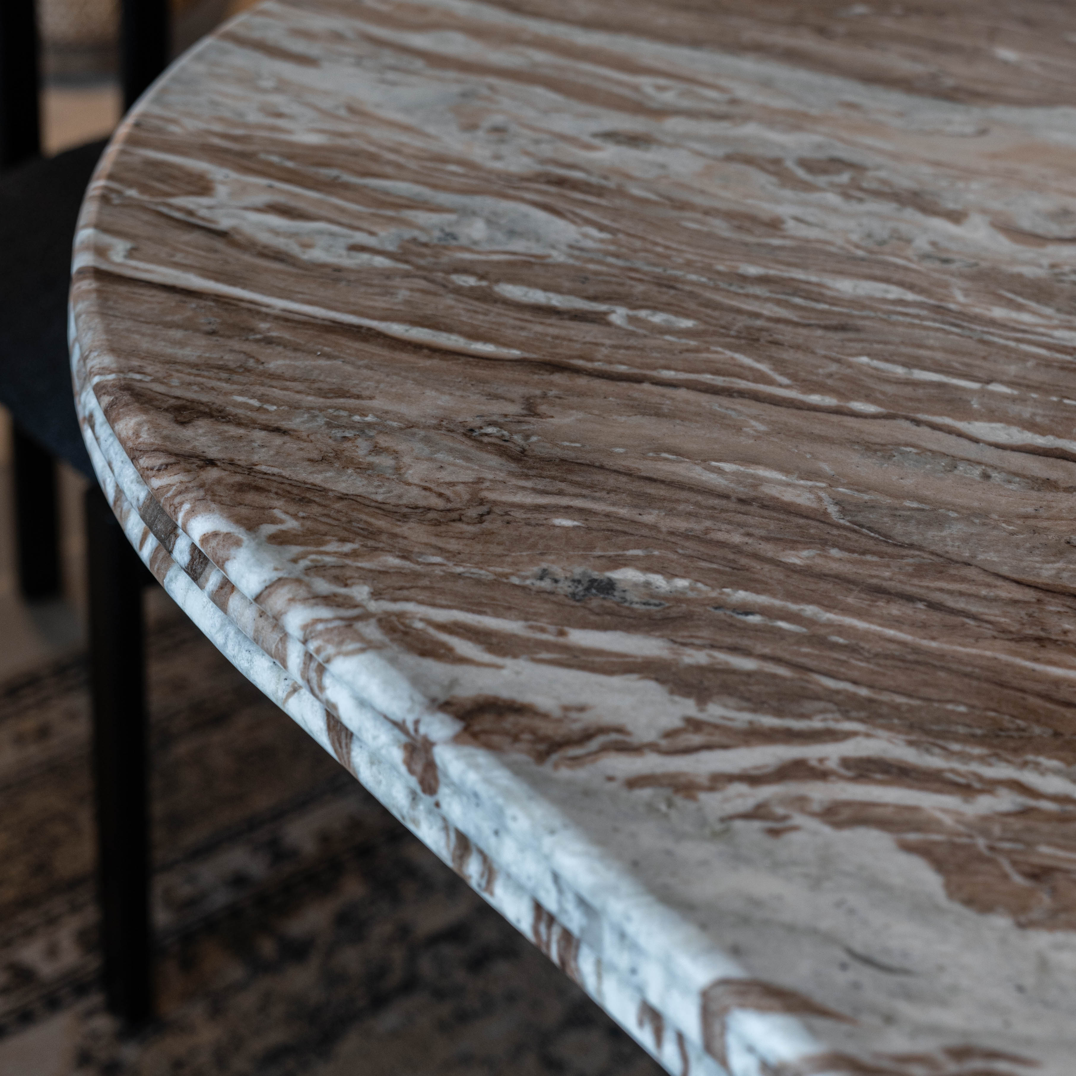 Majestic Grande Luxury Onyx Marble Dining Table - Dining Table - WS Living Furniture Furniture Store in Dubai