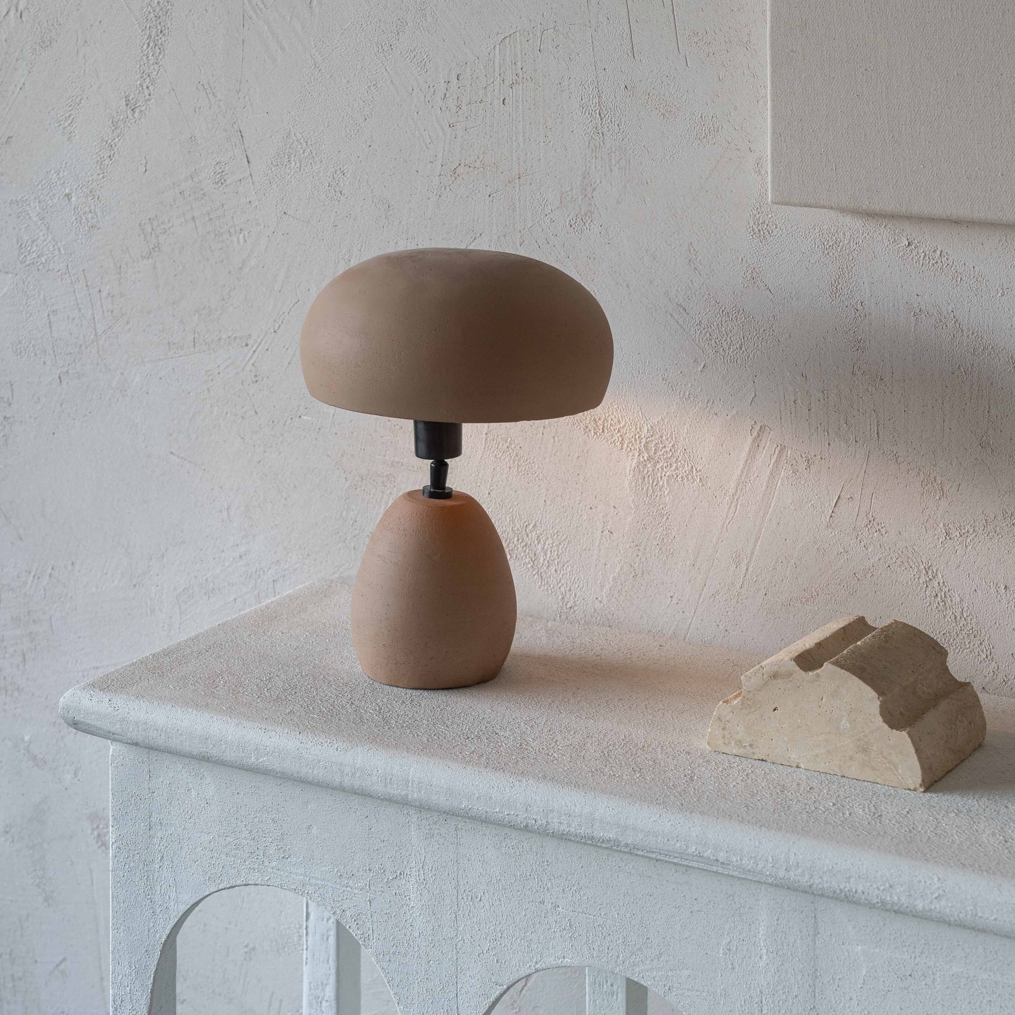 Manatar Lamp - Natural - Table lamp - WS Living Furniture Furniture Store in Dubai