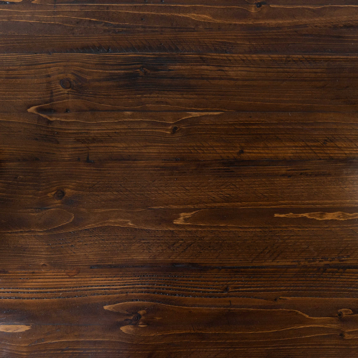 Marmaris Solid Pine Wood Coffee Table - DARK WALNUT