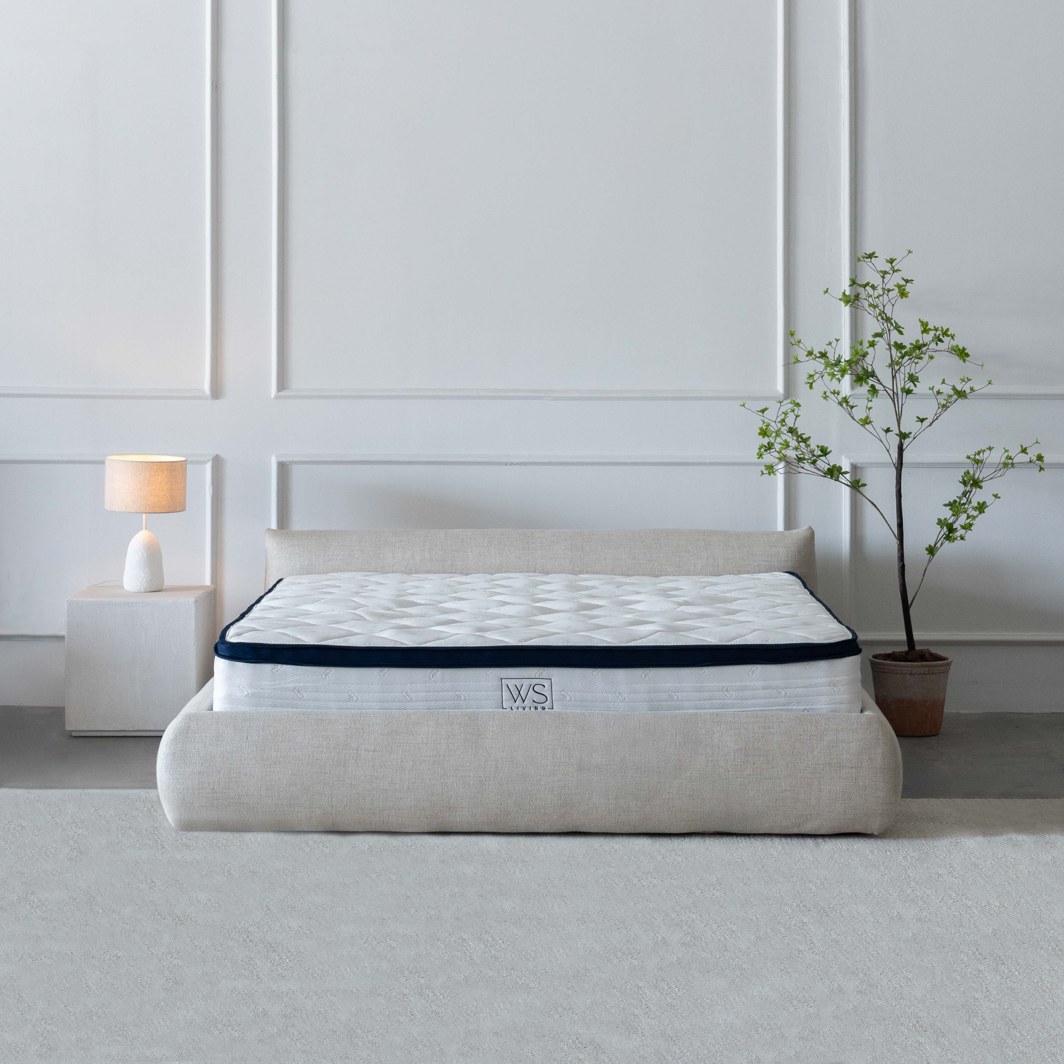Lara High Density & Comfort Certified King Size Spring Mattress (180x200) - Mattress - WS Living - UAE Home Furniture Stores in Dubai