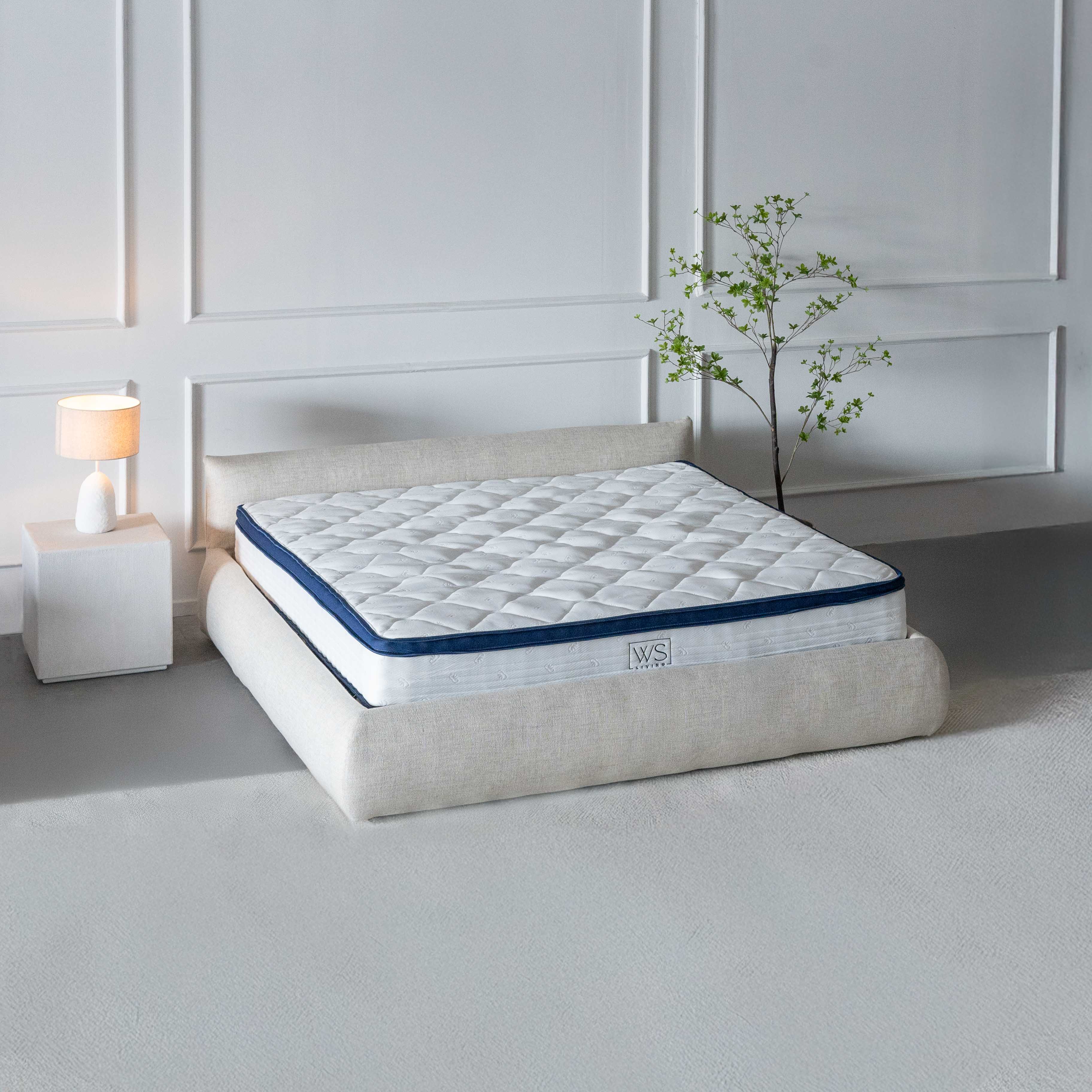 Lara High Density & Comfort Certified King Size Spring Mattress (180x200) - Mattress - WS Living - UAE Home Furniture Stores in Dubai