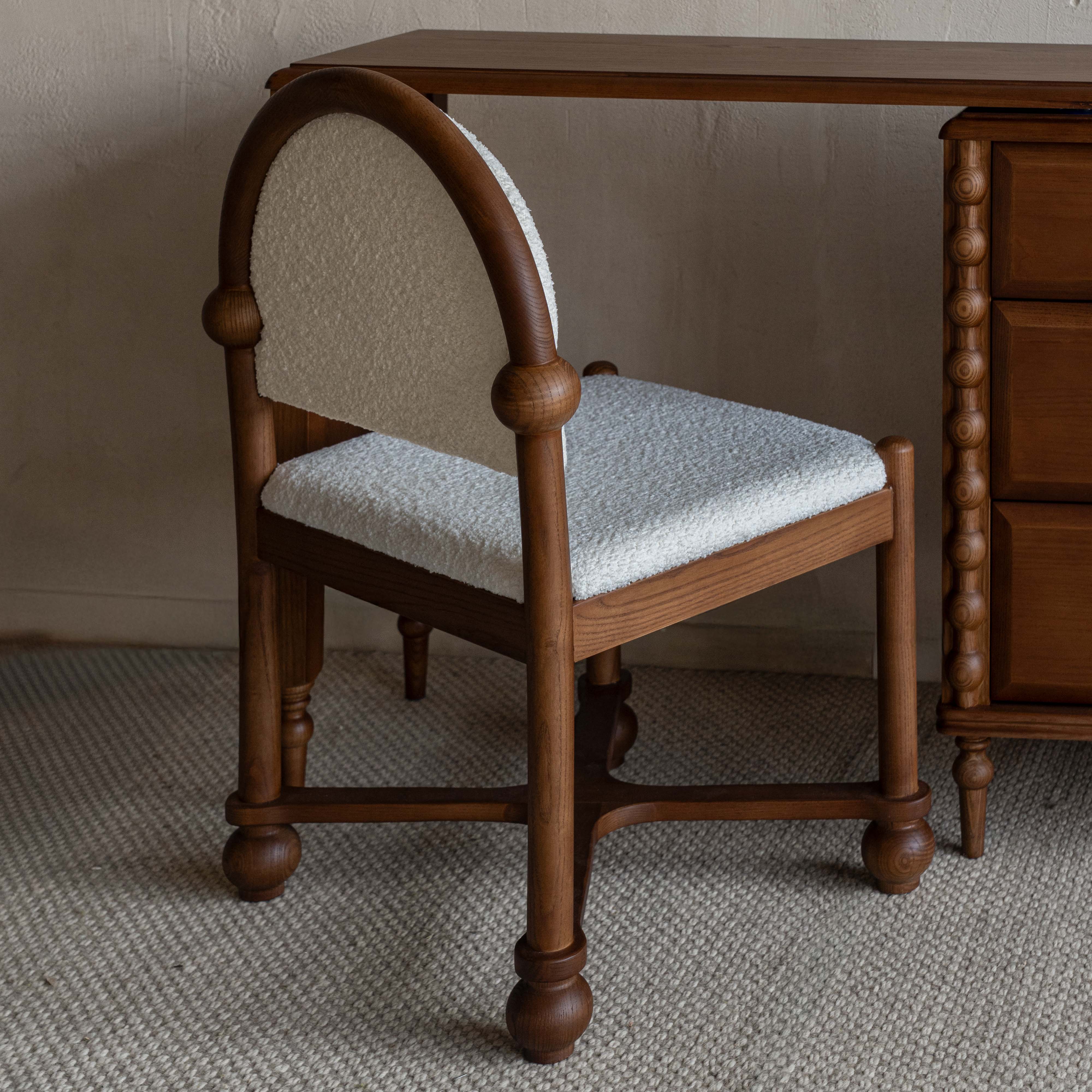 Mid Century Style Dressing Table & Office Table With Chair ( Pre-Order 60-90 Days Delivery) - TV Units - WS Living Furniture Furniture Store in Dubai