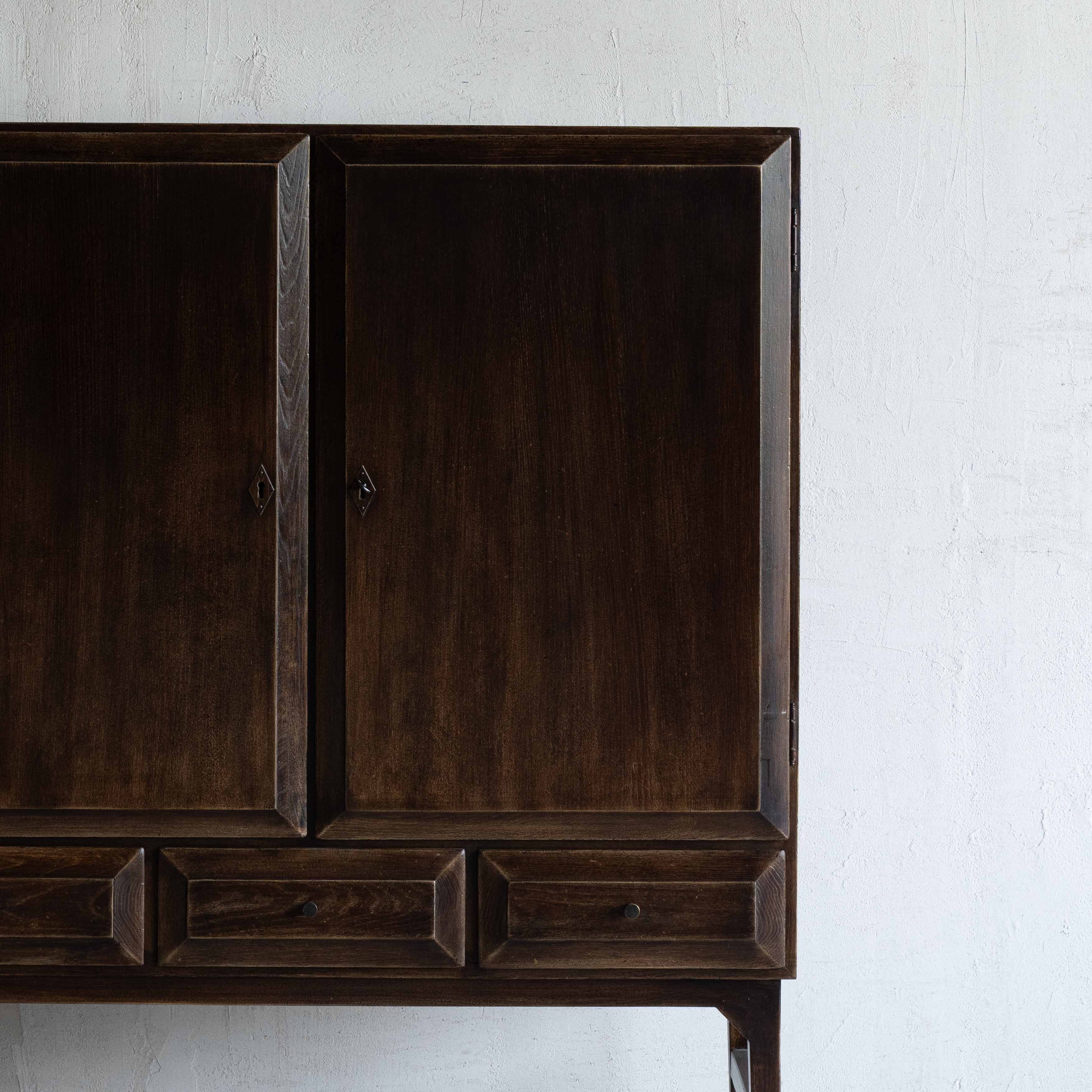 Mila Vintage Style Artisan Storage Cabinet - Cabinets - WS Living Furniture Furniture Store in Dubai