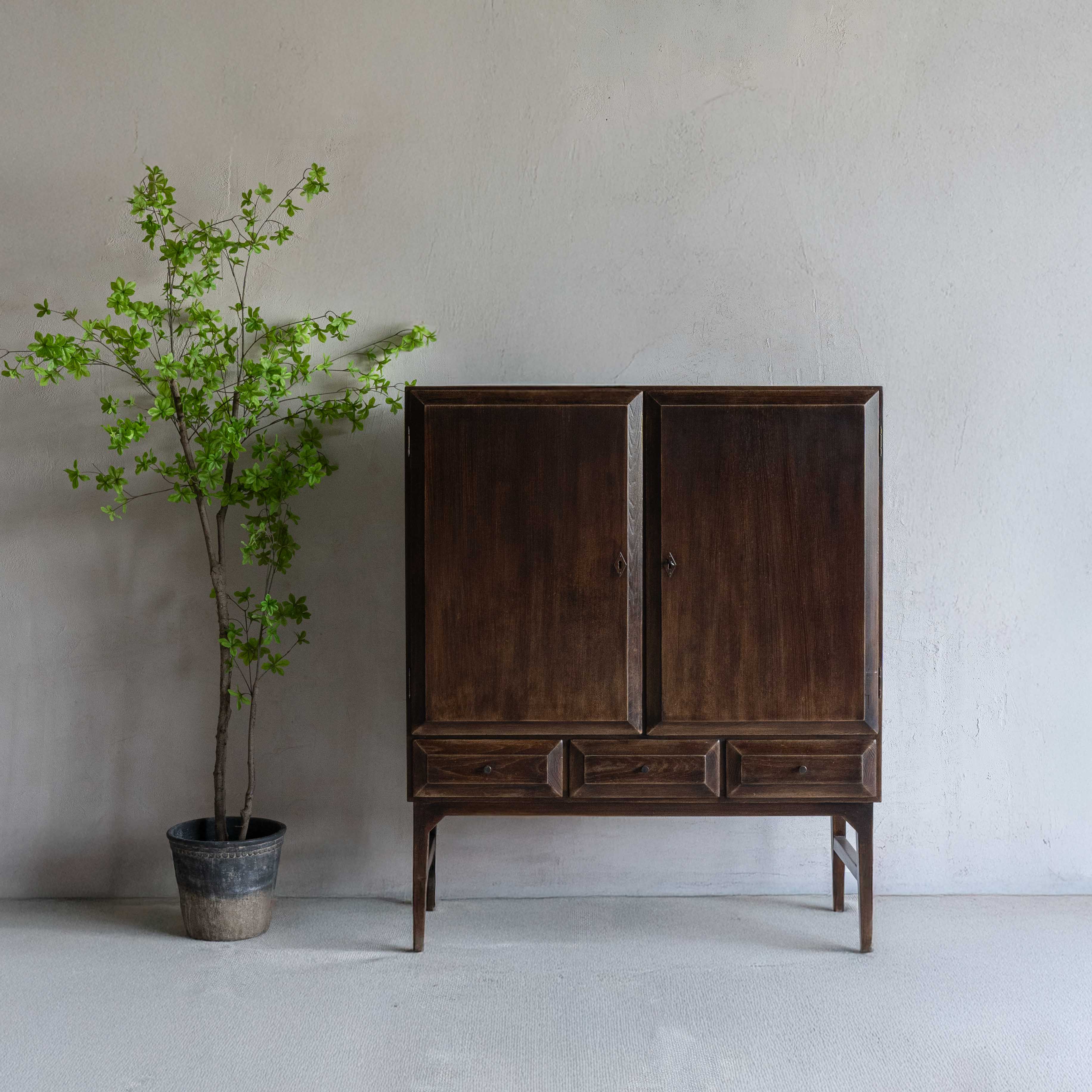 Mila Vintage Style Artisan Storage Cabinet - Cabinets - WS Living Furniture Furniture Store in Dubai