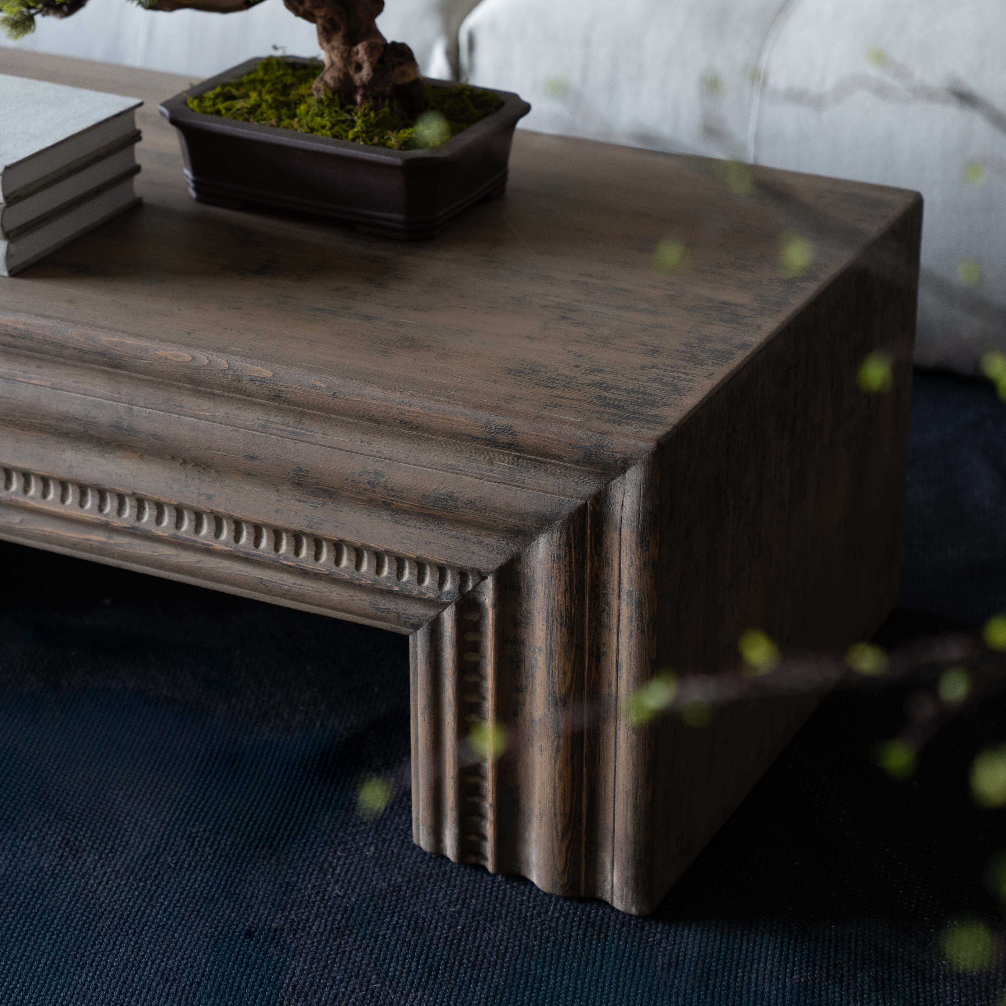 Milo Solid Oak Wood Coffee Table - Coffee Tables - WS Living Furniture Furniture Store in Dubai