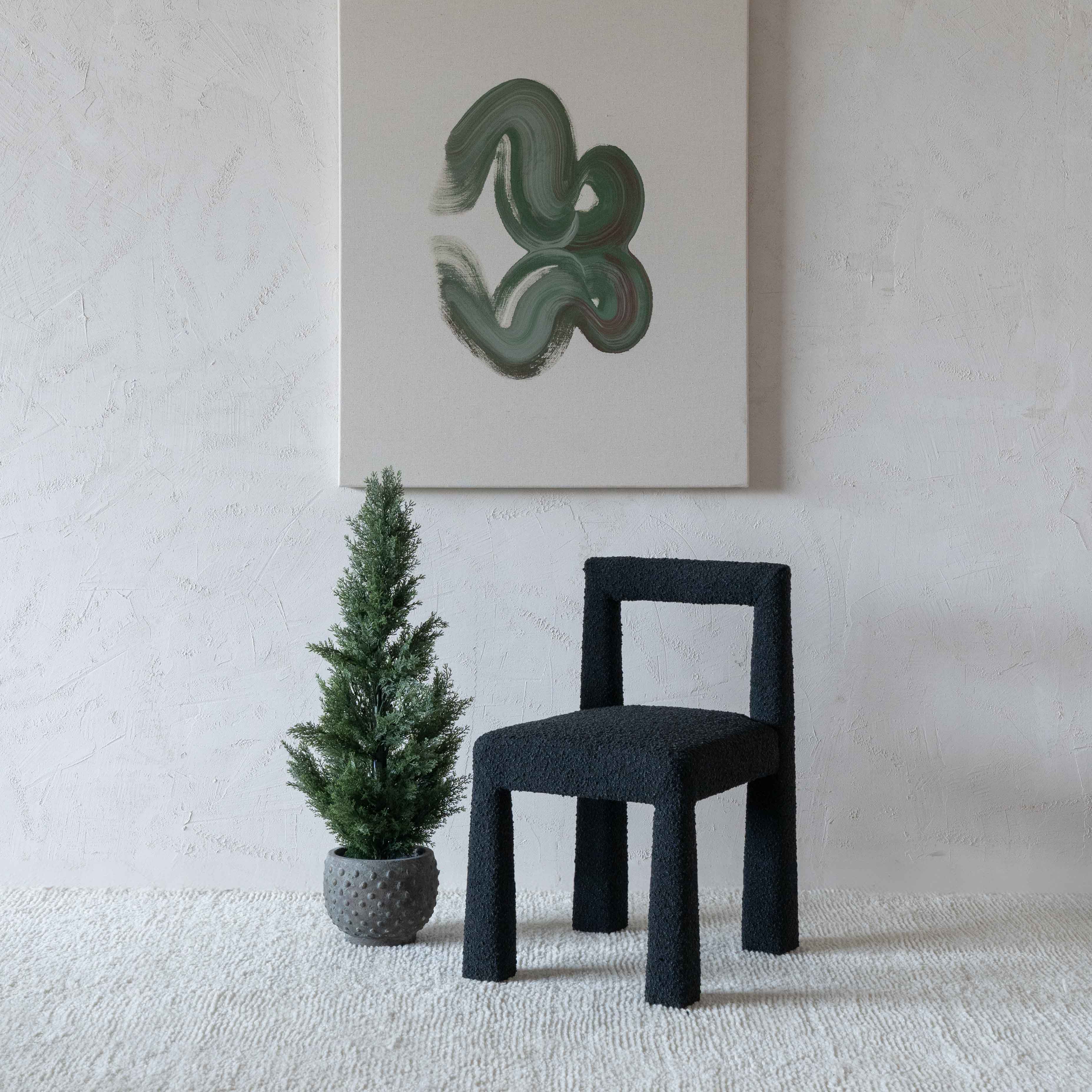 Miso Modern Boucle Dining Chair - Dining Chairs - WS Living Furniture Furniture Store in Dubai