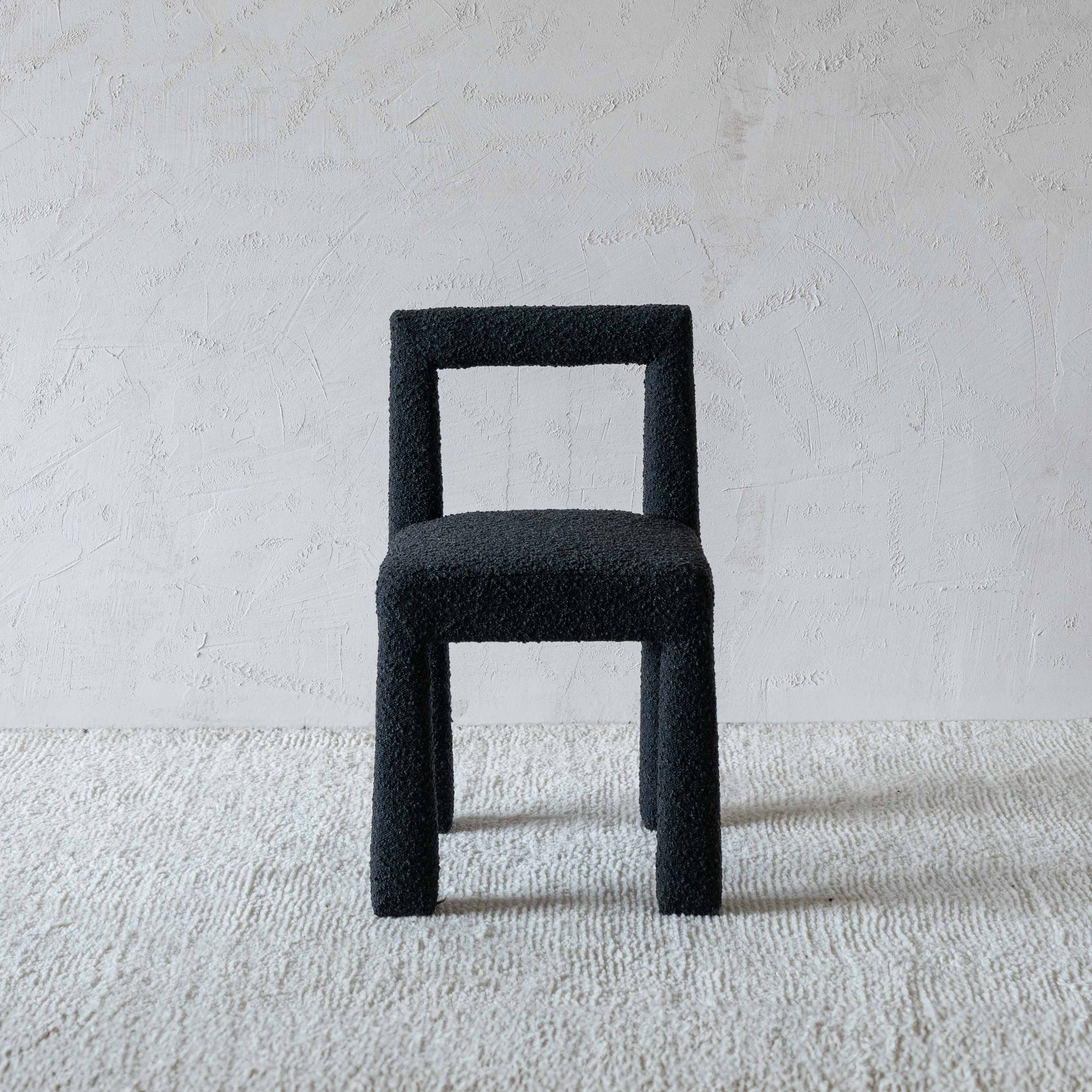 Miso Modern Boucle Dining Chair - Dining Chairs - WS Living Furniture Furniture Store in Dubai