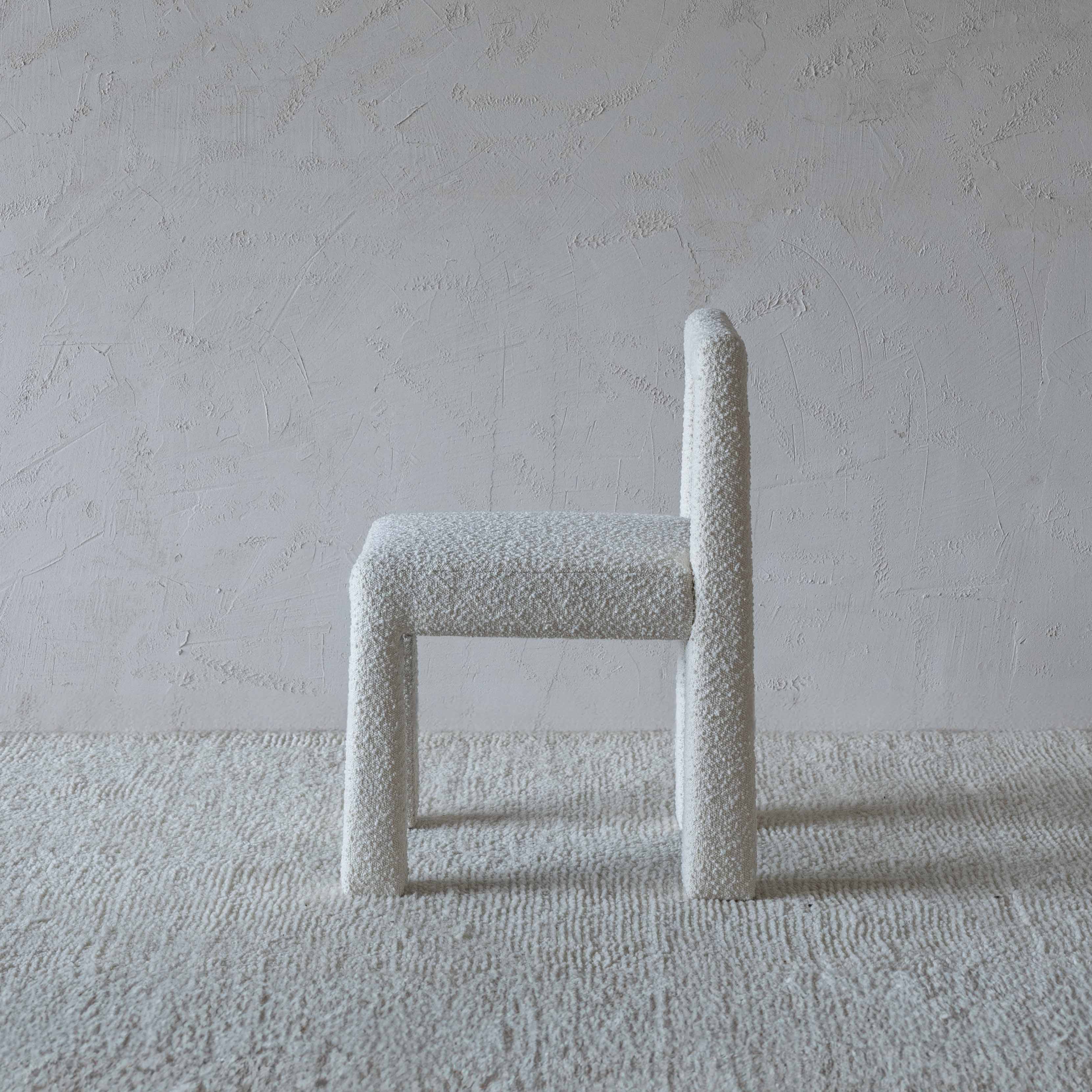 Miso Modern Boucle Dining Chair - Dining Chairs - WS Living Furniture Furniture Store in Dubai