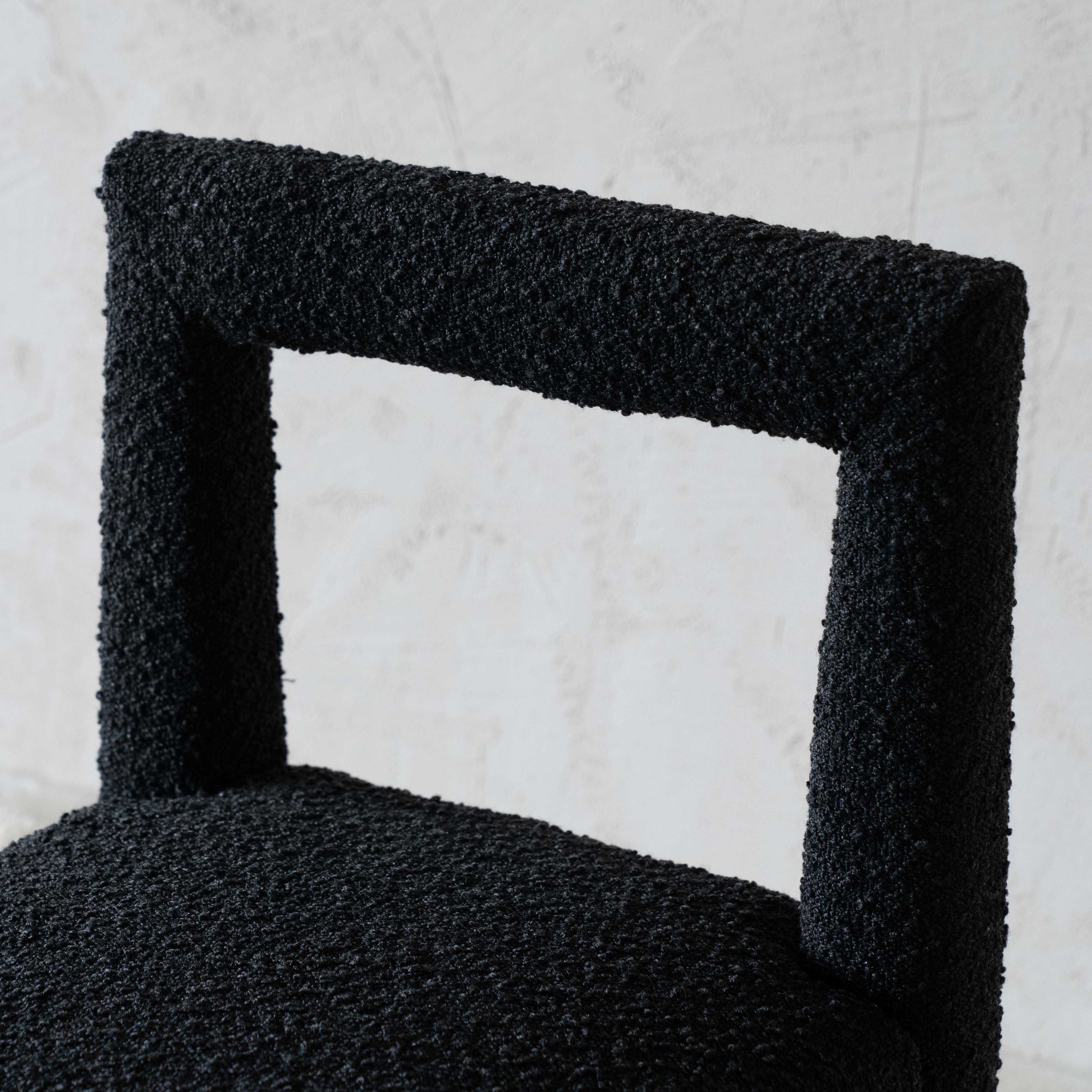 Miso Modern Boucle Dining Chair - Dining Chairs - WS Living Furniture Furniture Store in Dubai