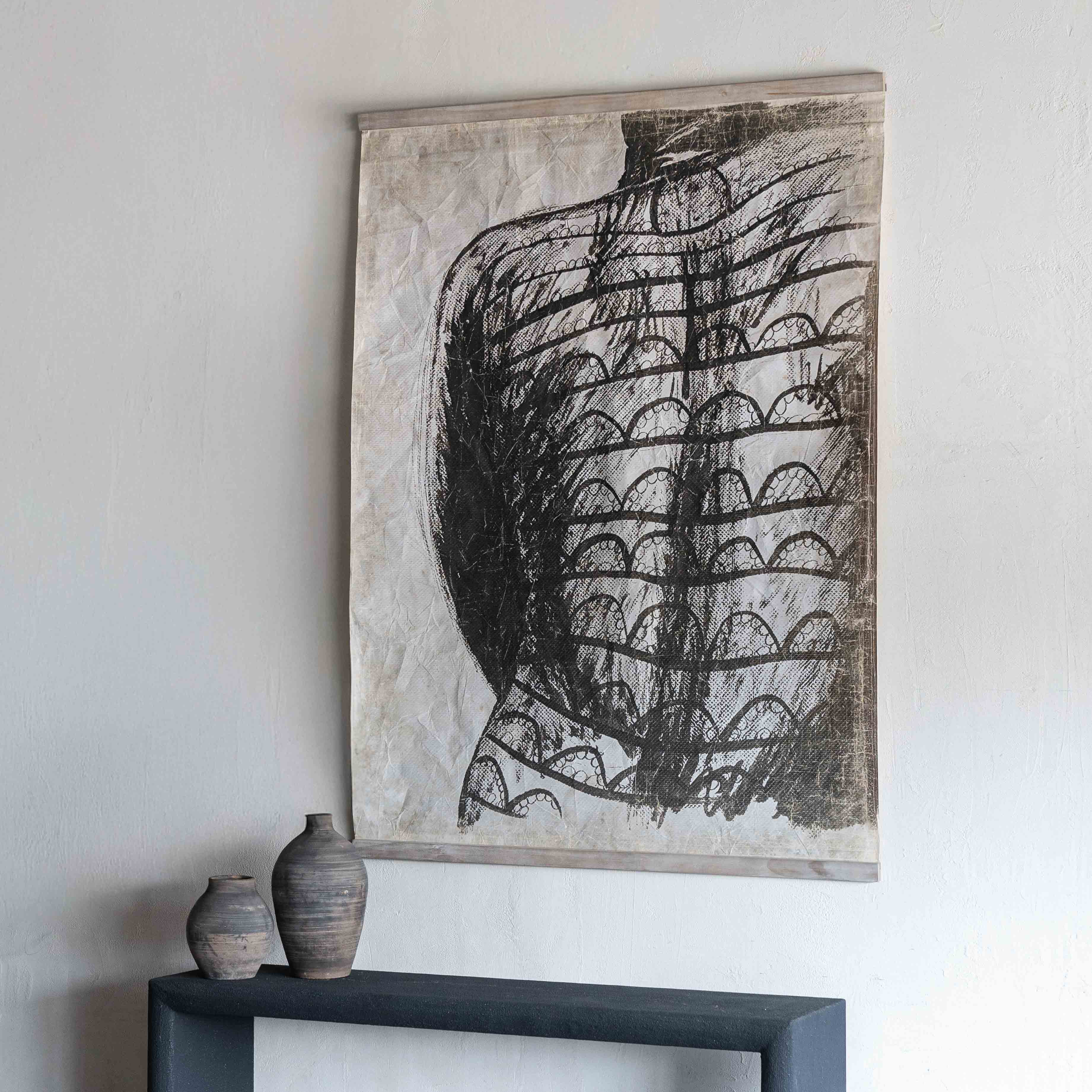Monovibe Statement Craft Paper Wall Art - Art Paintings - WS Living Furniture Furniture Store in Dubai