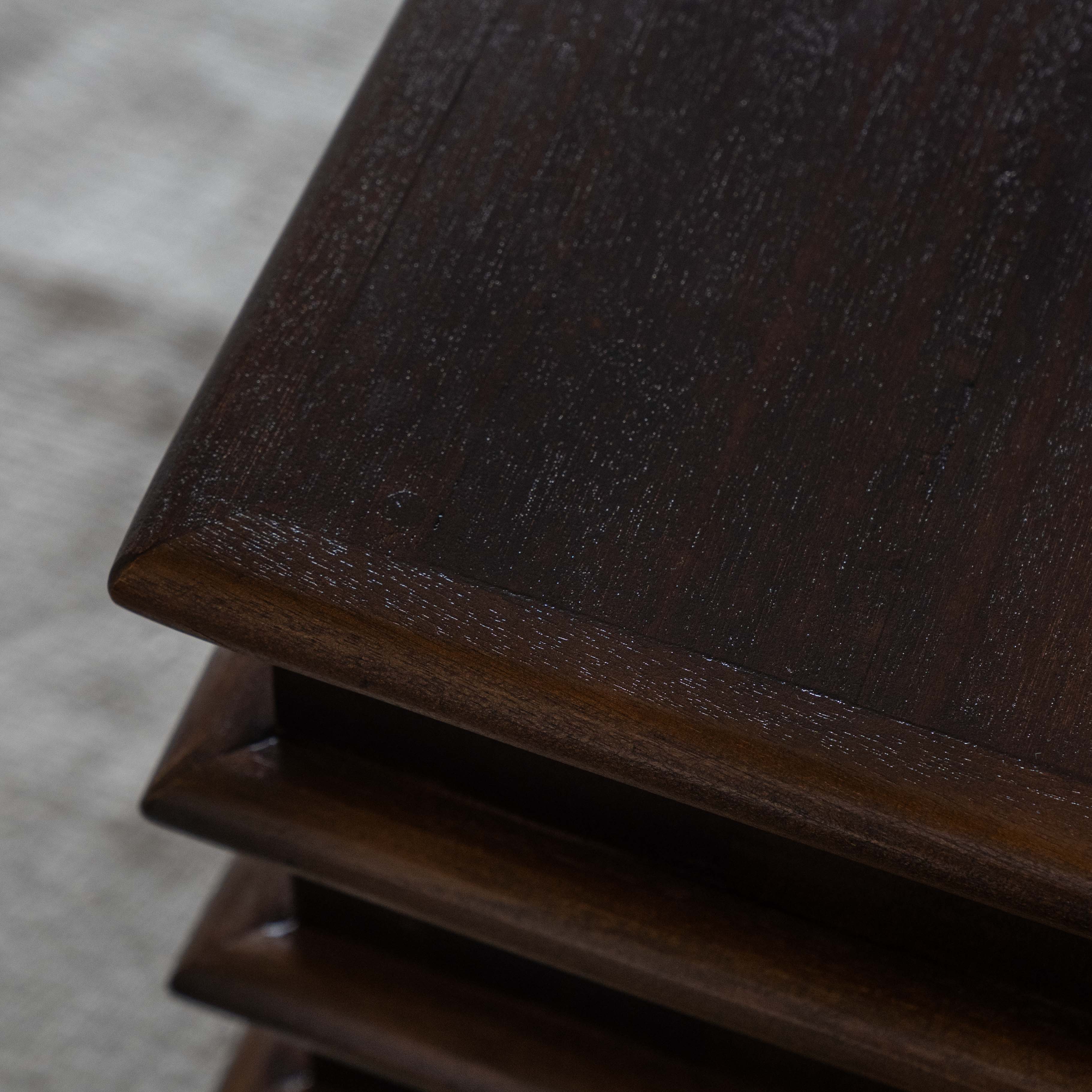 Mosaka Modern Solid Wood TV Unit - TV Units - WS Living Furniture Furniture Store in Dubai