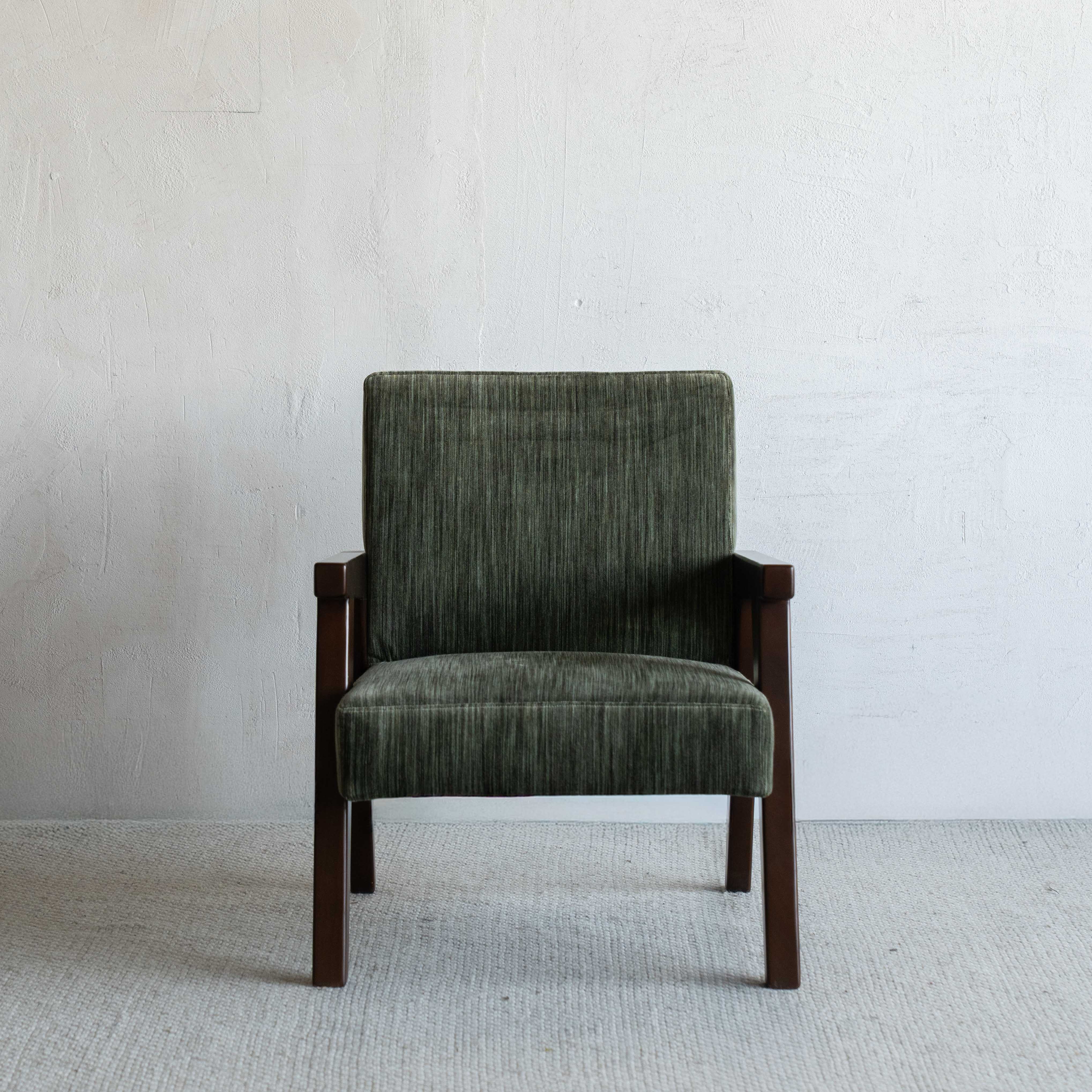 Mosswood Modern Mid Century Lounge Chair - Green