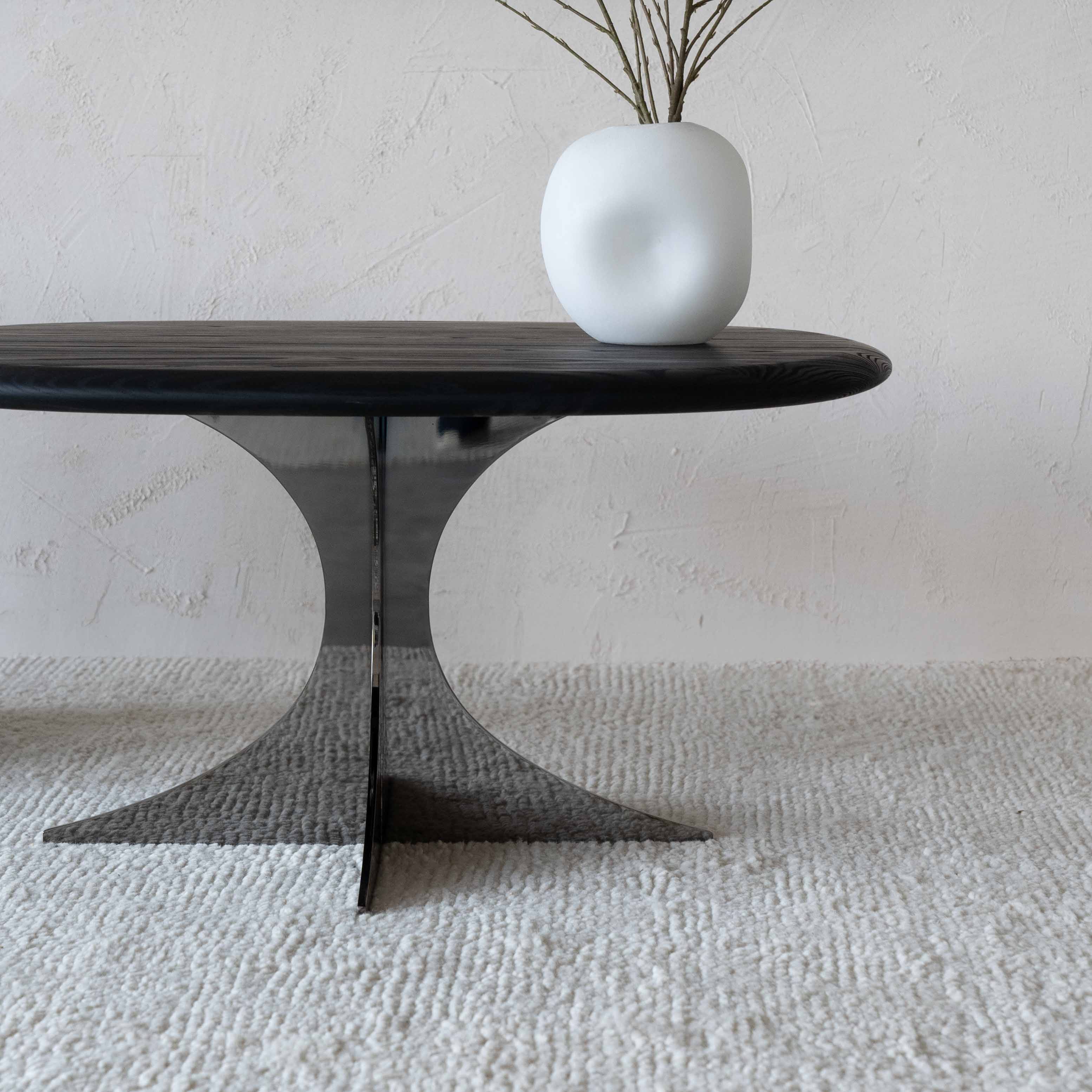 Mulan Black Wood Coffee Table - Coffee Table - WS Living Furniture  Furniture Store in Dubai