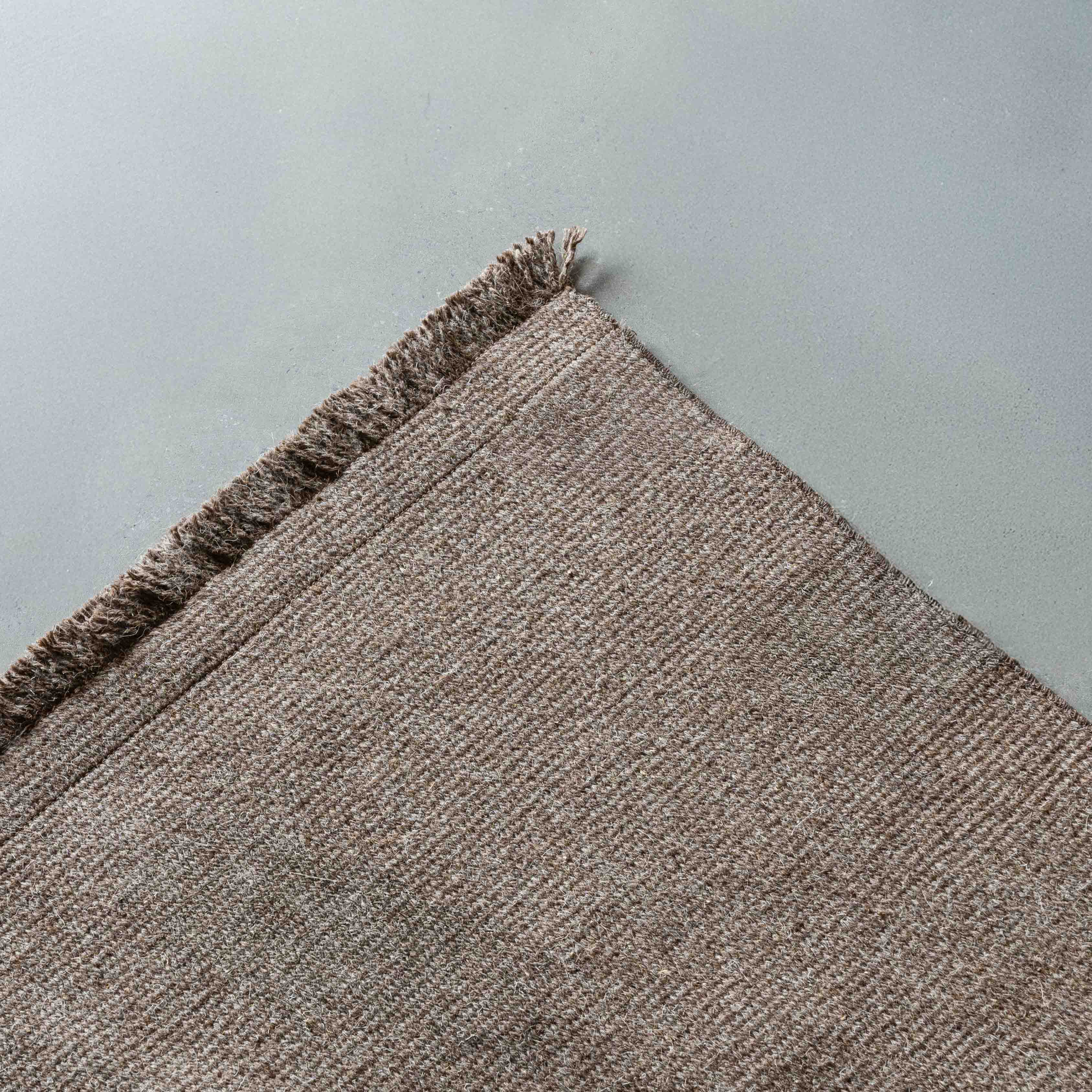 Nawaf Handmade Brown Wool Rug - Rugs - WS Living Furniture Furniture Store in Dubai
