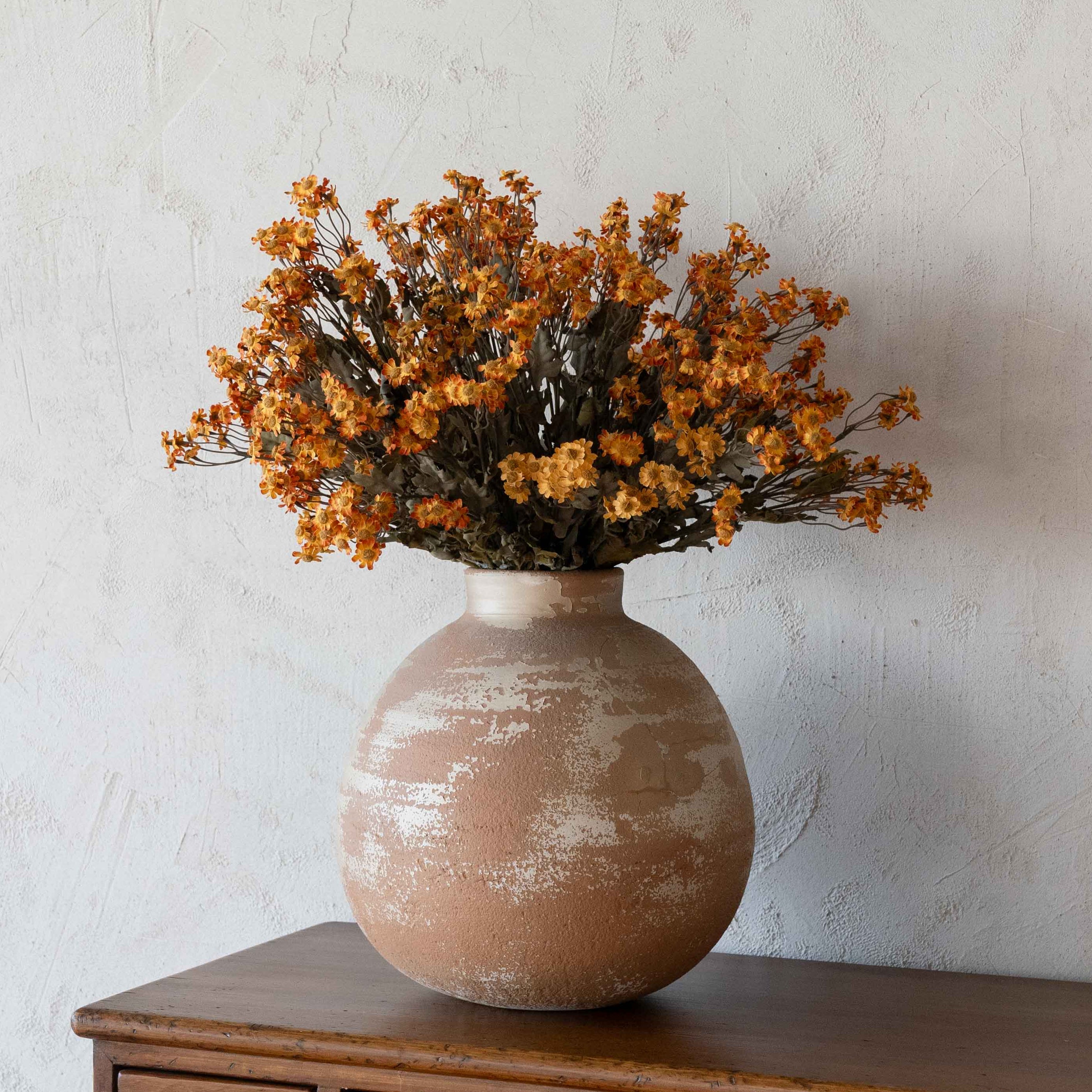 Oxeye Daisy - Anzac Artificial Flower (Orange) - Artificial Flowers - WS Living Furniture  Furniture Store in Dubai