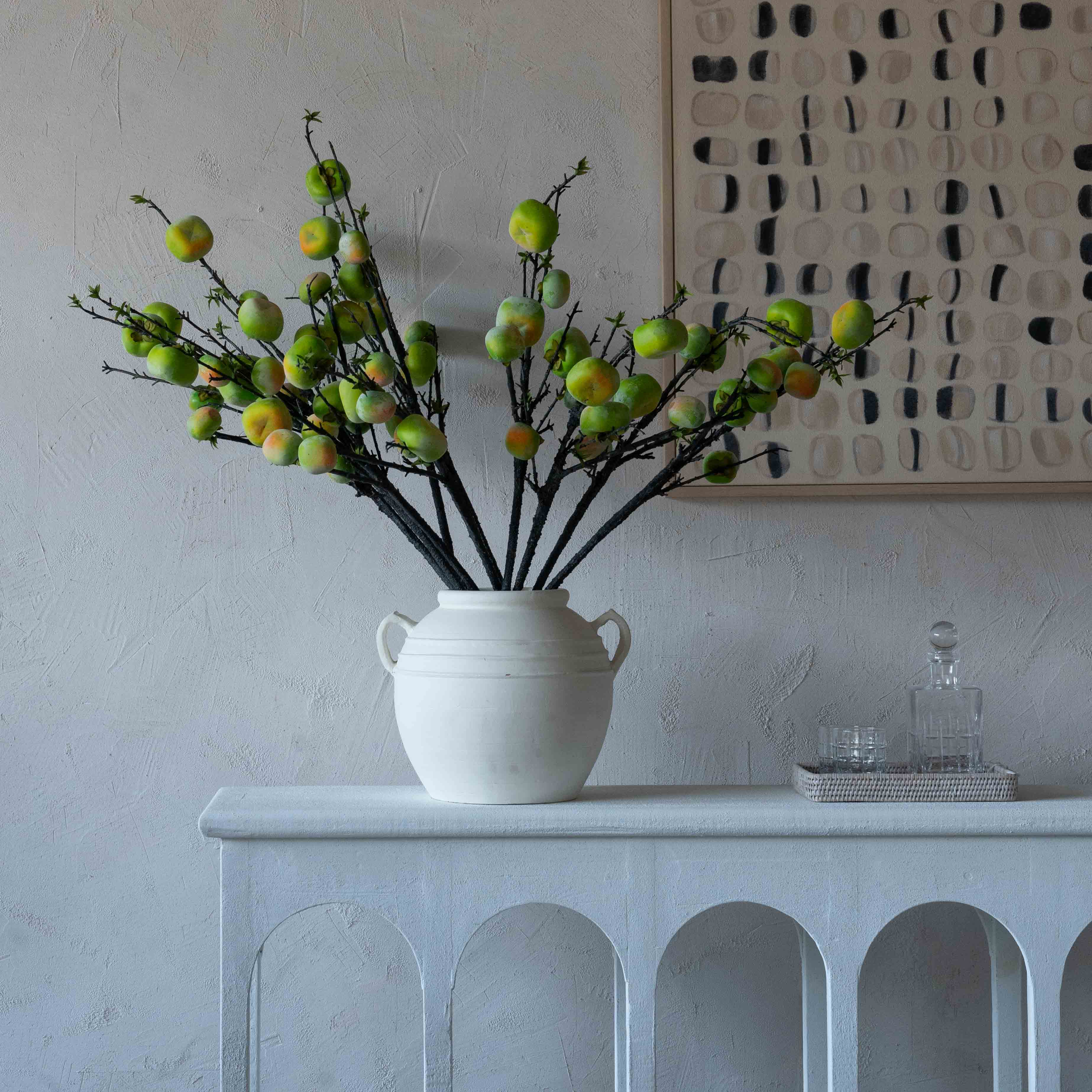 Golden Gardenia Yellow Lemon Decorative Artifical Flower | Plant - Artificial Flowers - WS Living Furniture  Furniture Store in Dubai