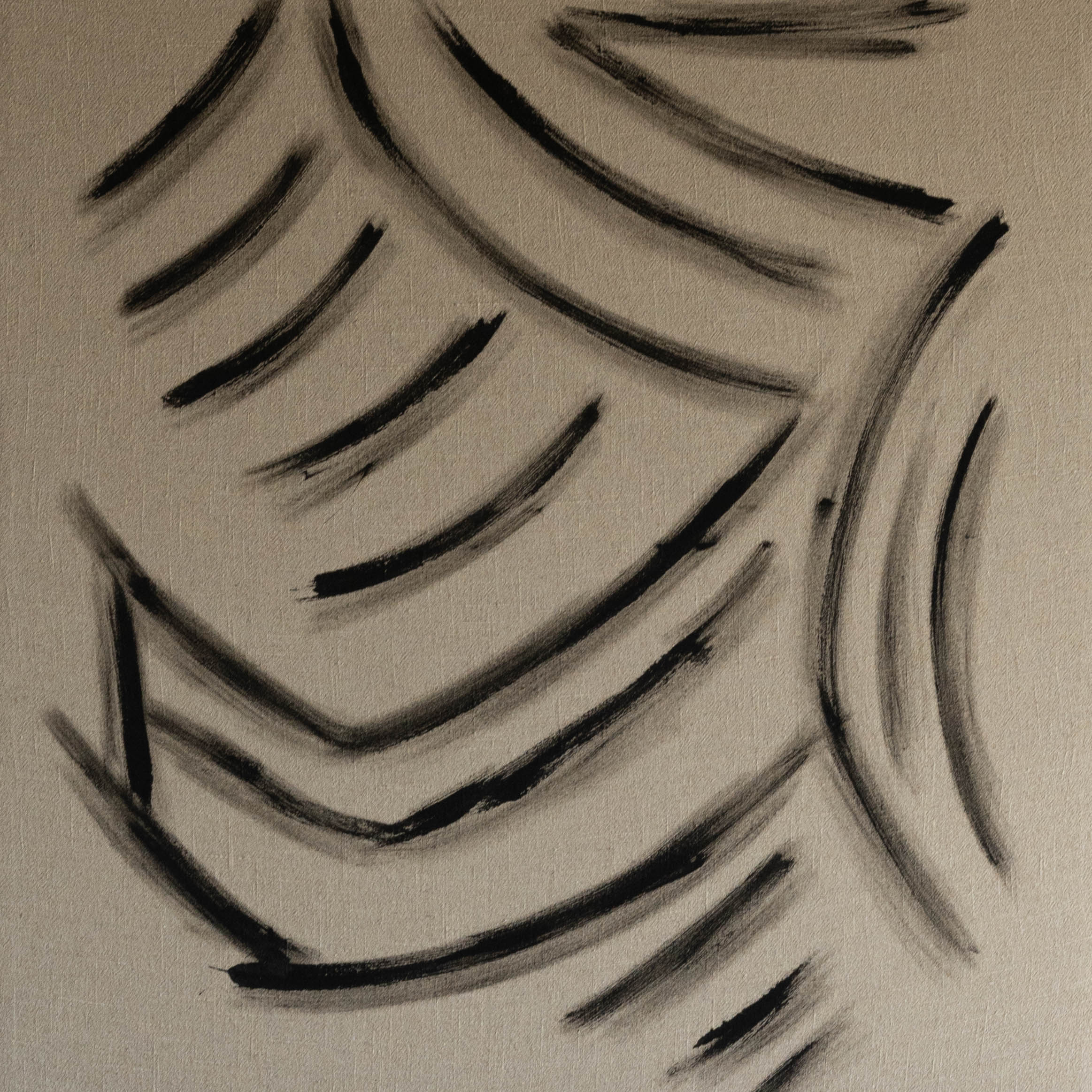 Nomadic Script Wall Art Painting 130x100cm