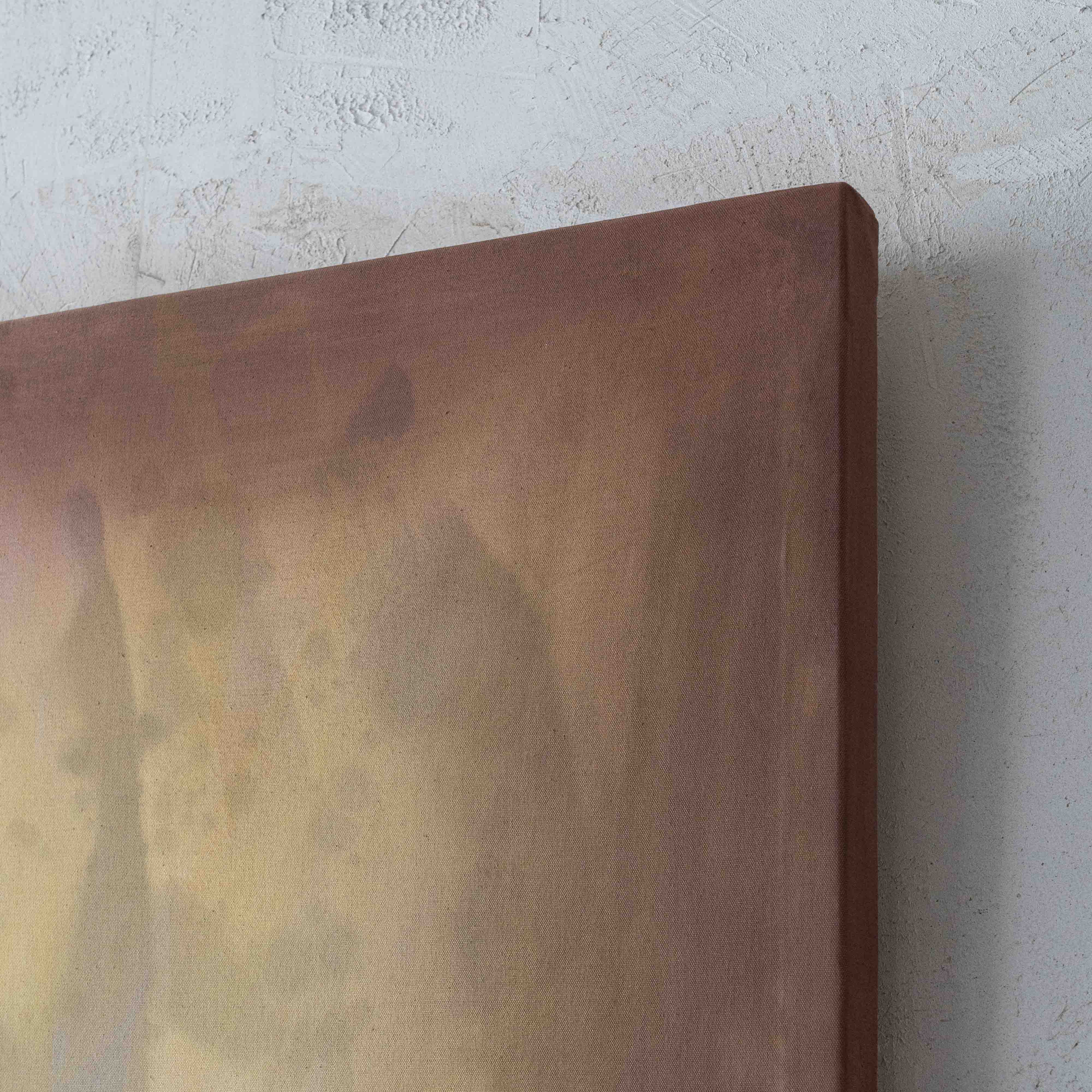 Golden Veil Tranquility Hand Painted Abstract Wall Art Painting - Art Paintings - WS Living Furniture Furniture Store in Dubai