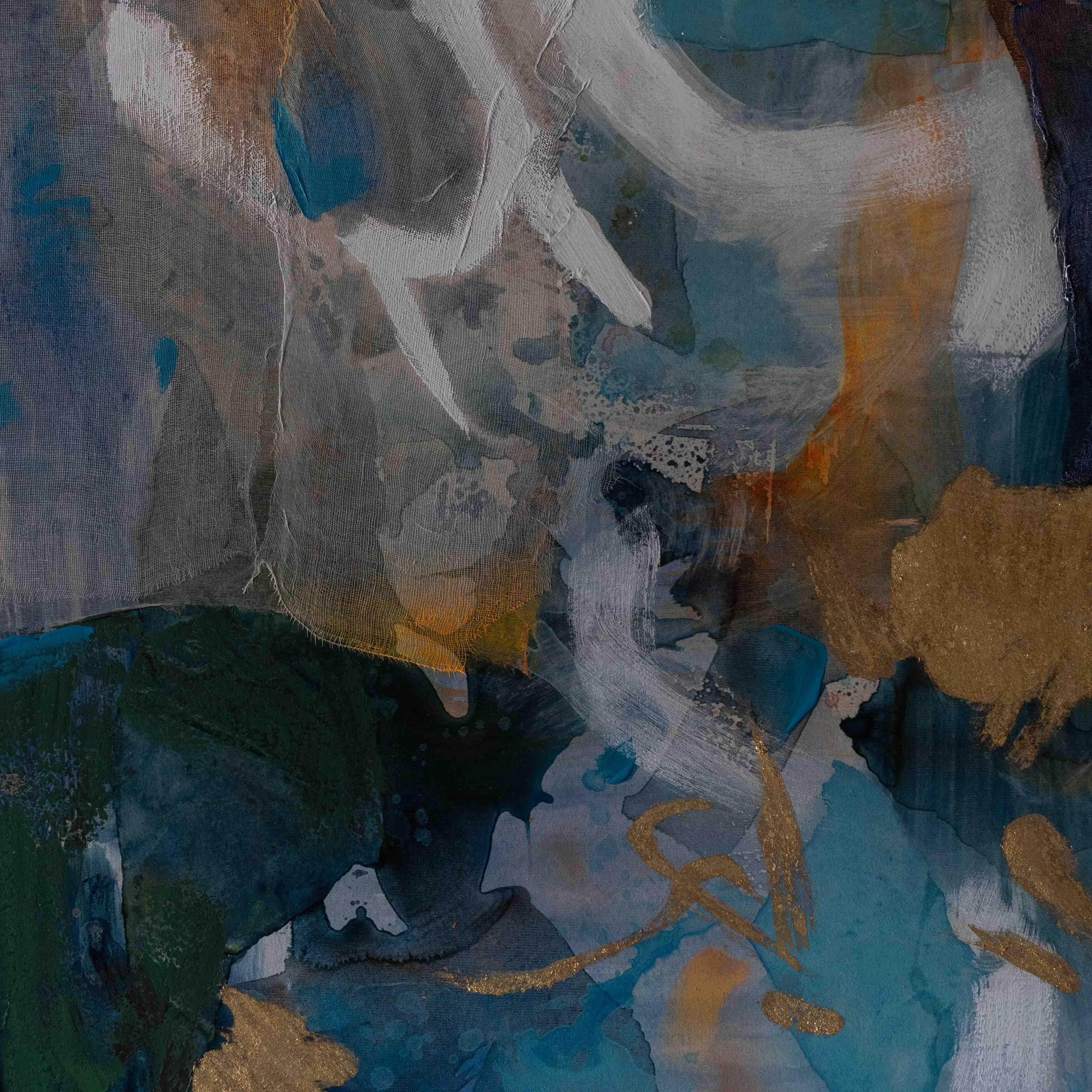 Silent Reverie Modern Hand Painted Abstract Wall Art | Art Painting - Art Paintings - WS Living Furniture Furniture Store in Dubai