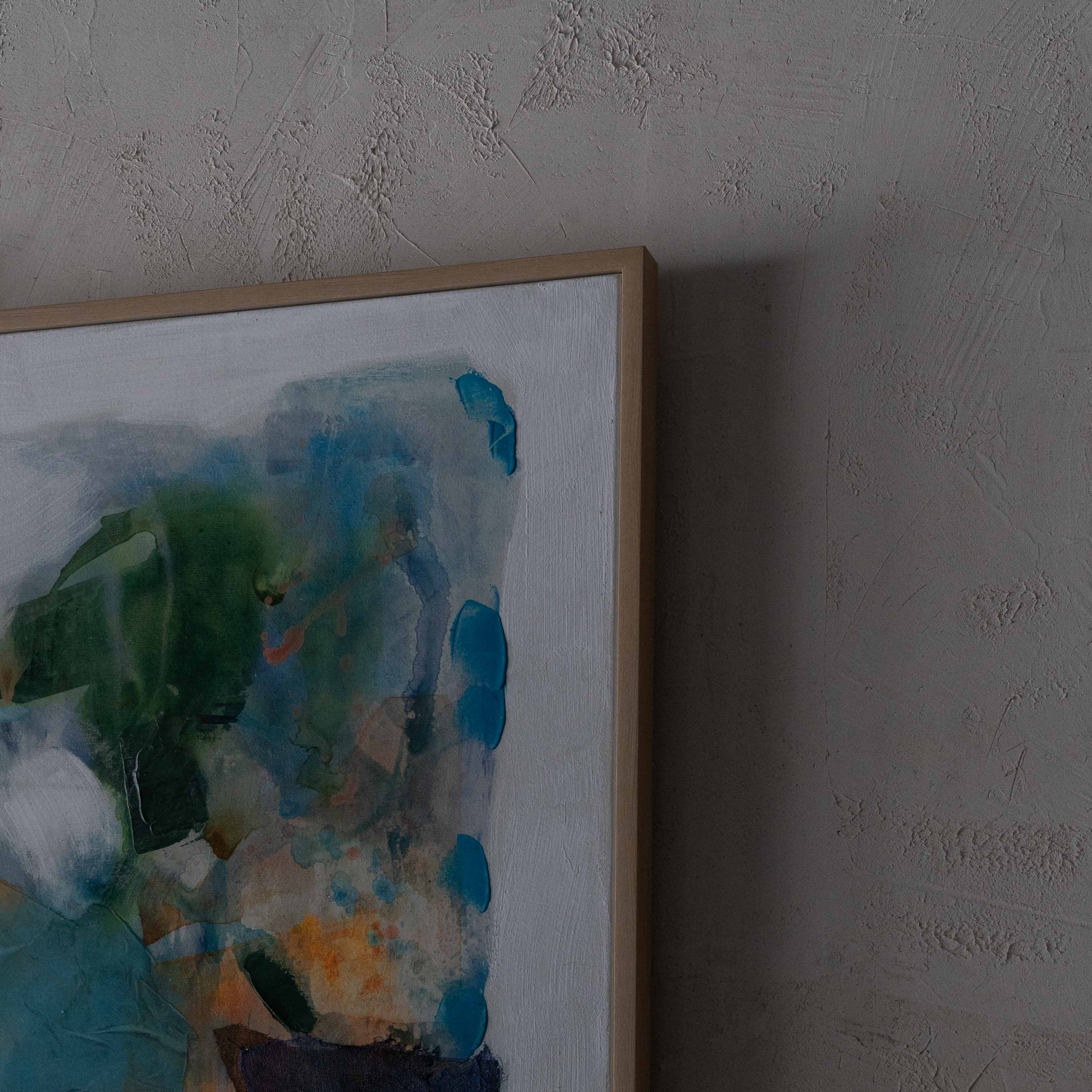 Silent Reverie Modern Hand Painted Abstract Wall Art | Art Painting - Art Paintings - WS Living Furniture Furniture Store in Dubai