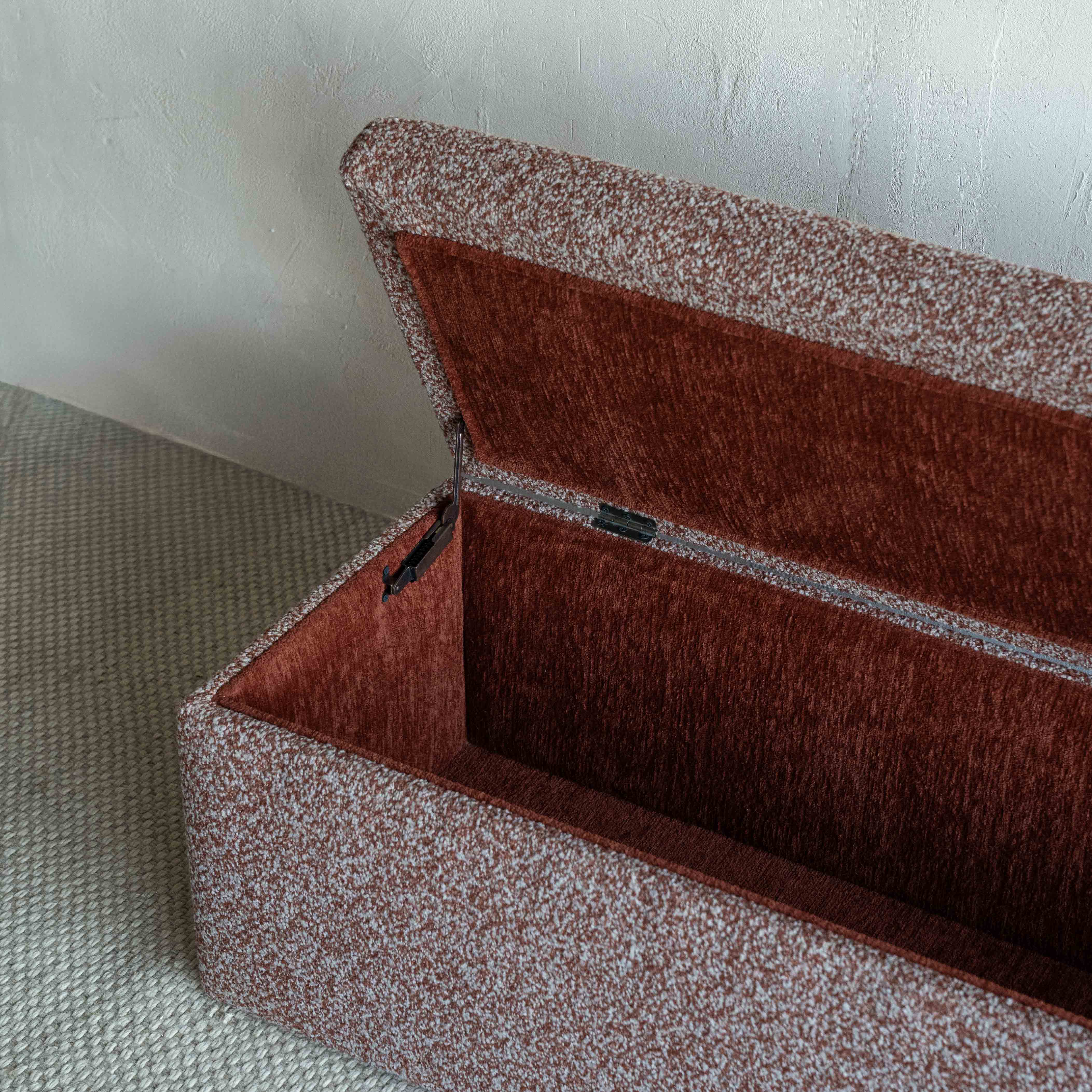 Alven Upholstered Bench With Storage - Benches - WS Living Furniture Furniture Store in Dubai