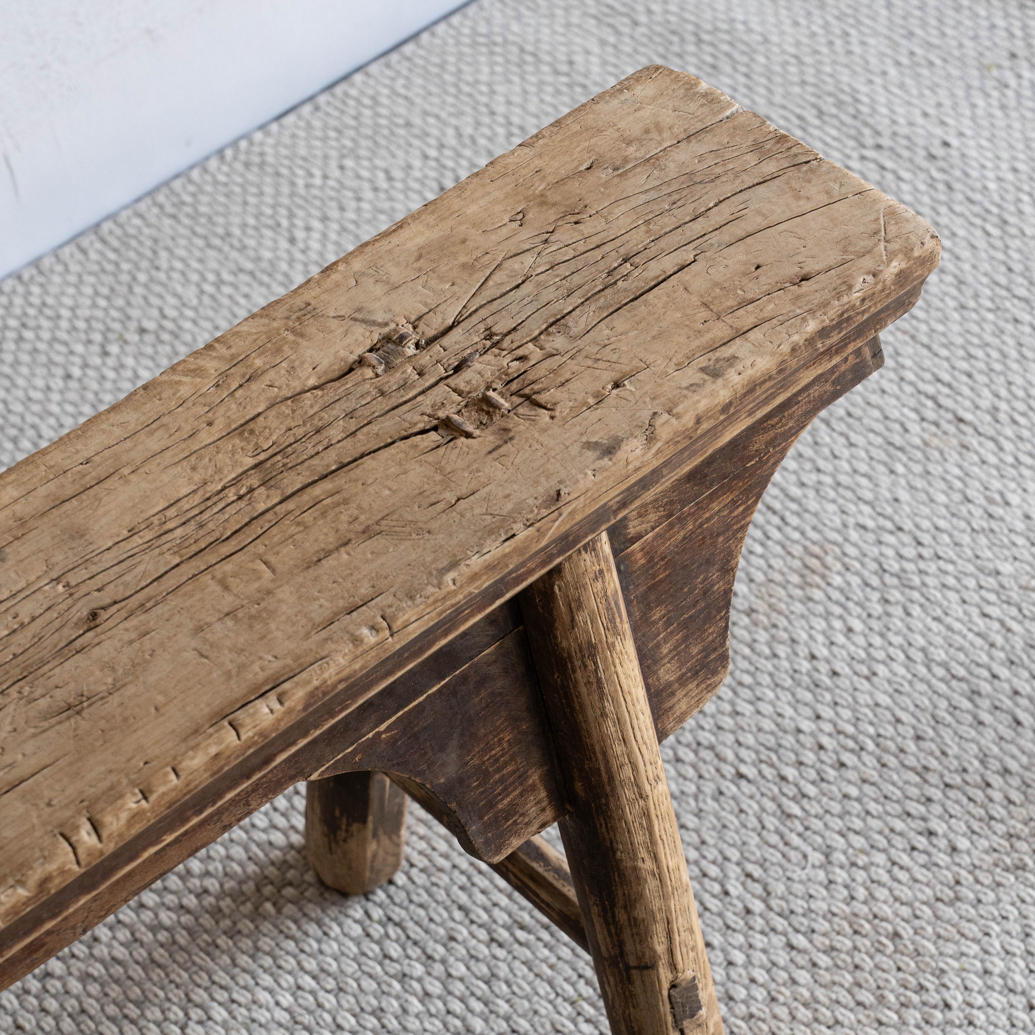 Emma Crafted Root - Elm Wood Bench