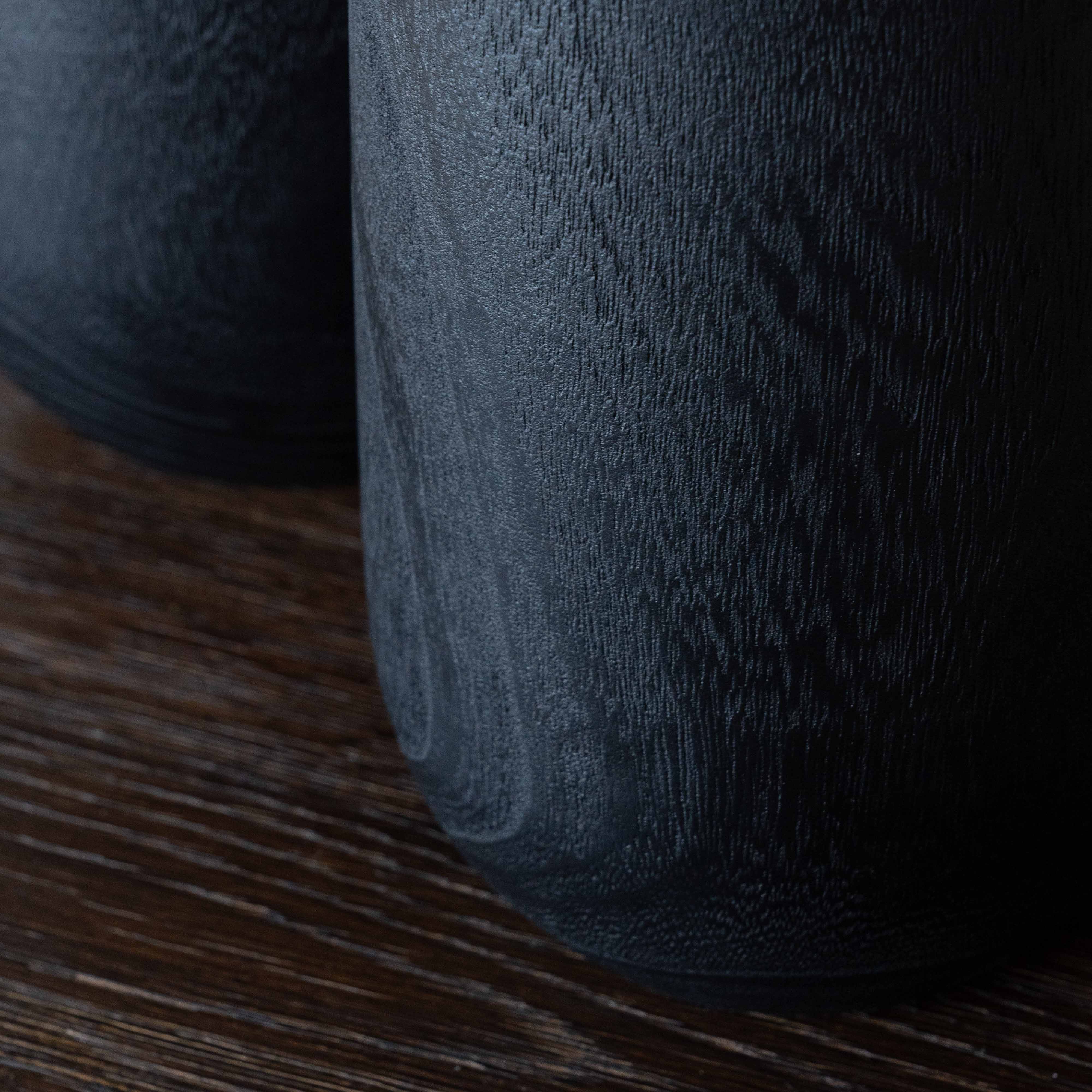 Flicker Solid Wood And Glass Candle Holder - - WS Living - UAE Home Furniture Stores in Dubai
