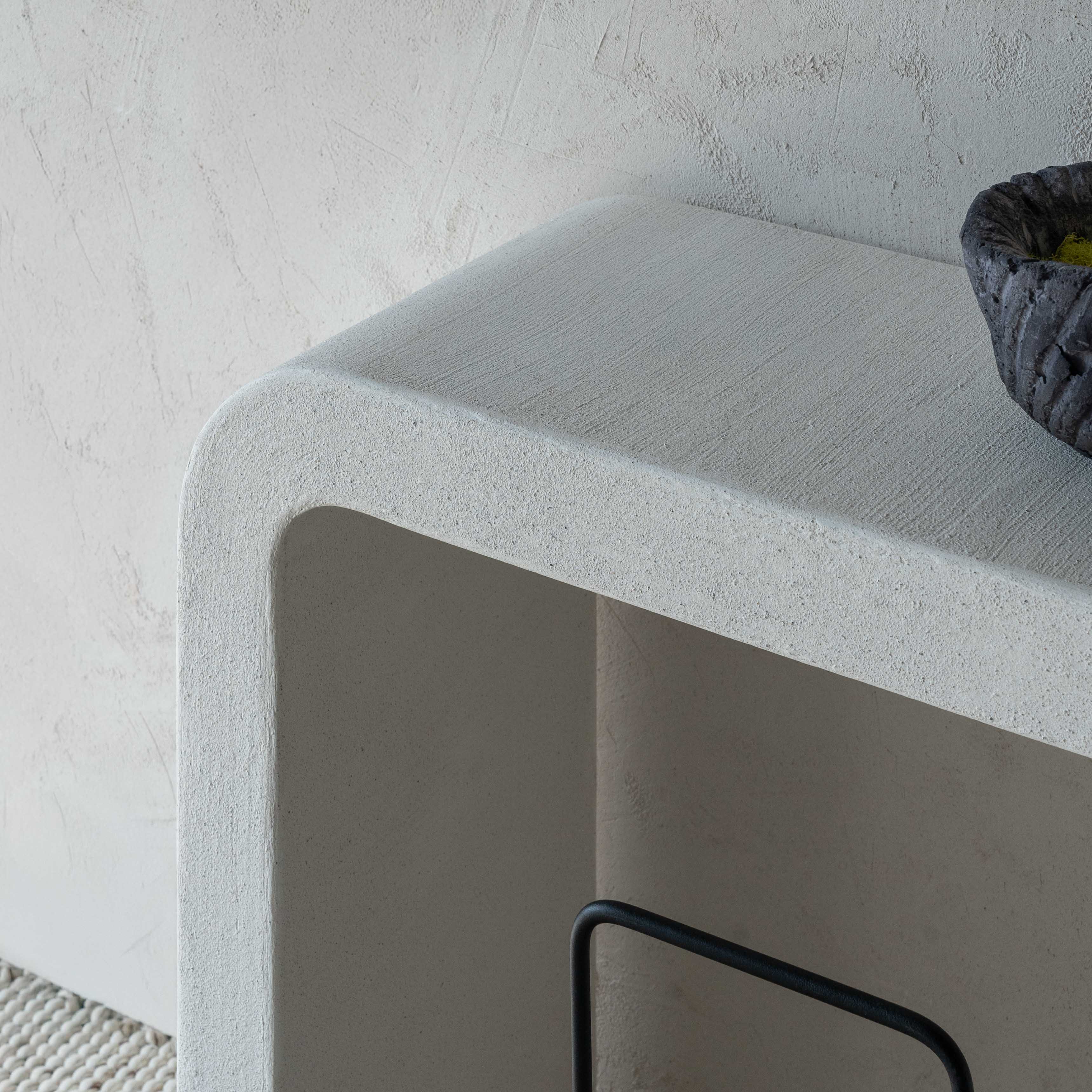 Alaska Curve Edge Classic Console Table - Console Tables - WS Living Furniture  Furniture Store in Dubai