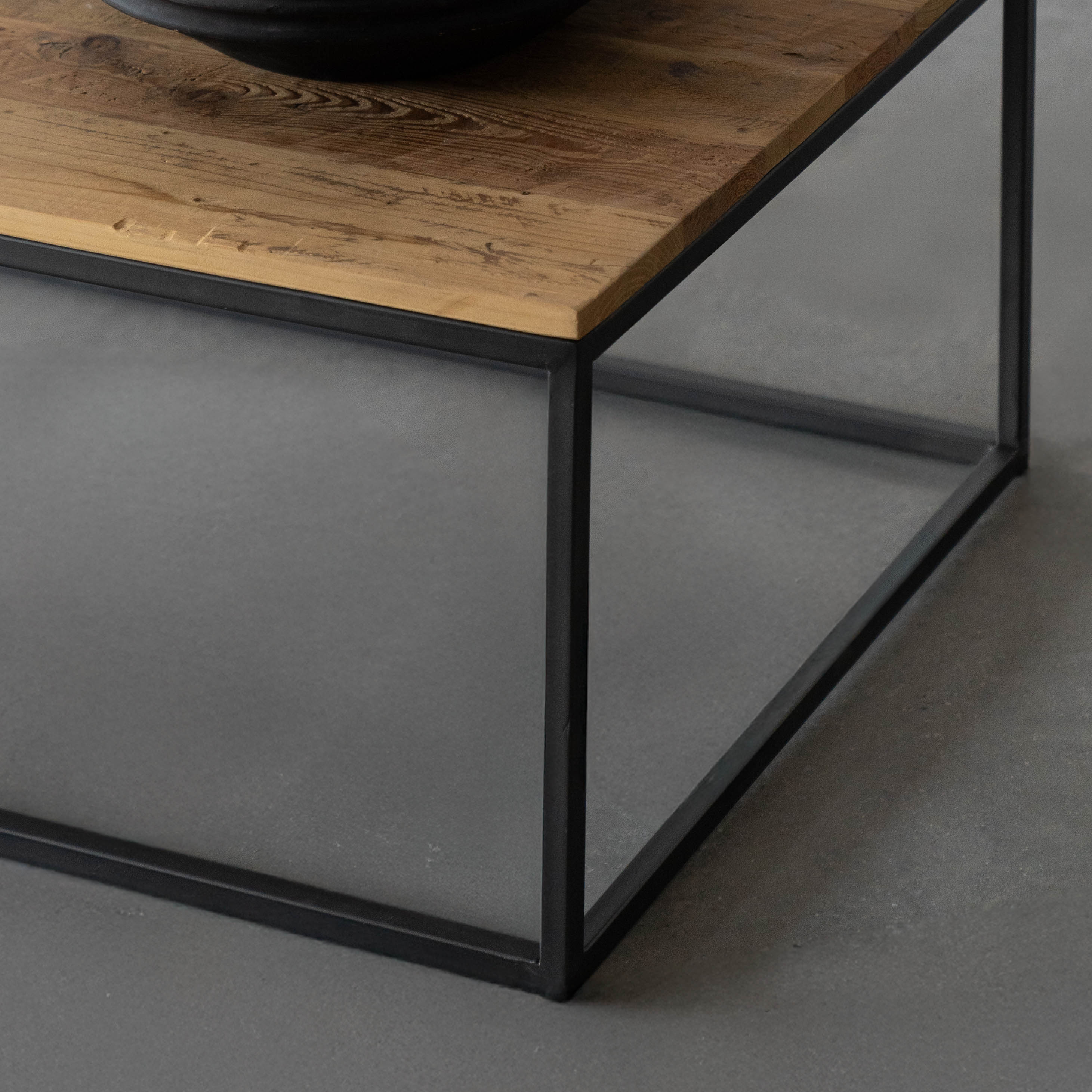 Nordic Industrial Rectangle Coffee Table - Coffee Tables - WS Living Furniture  Furniture Store in Dubai