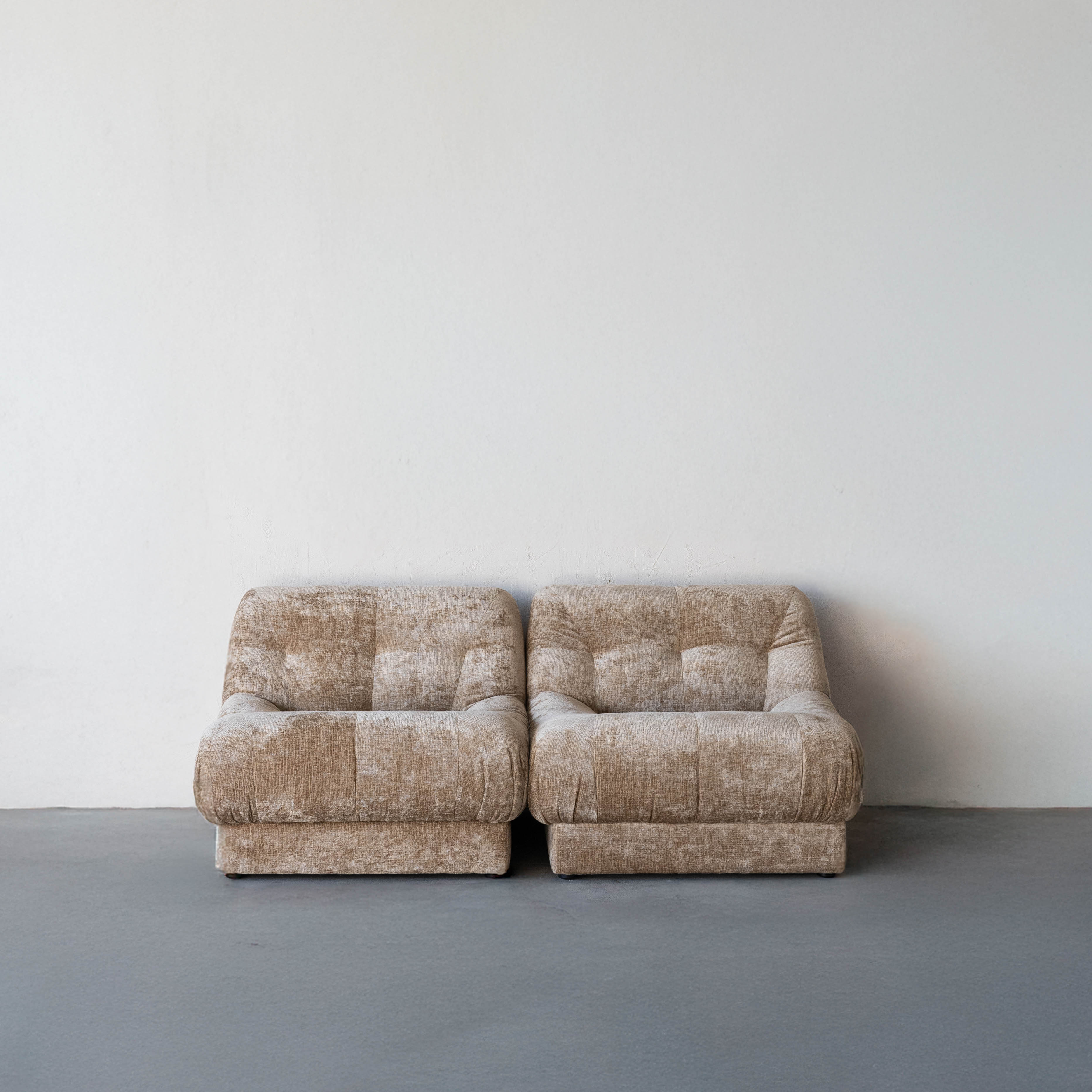 Alistair Beige Modern Nuvolone Wohnzimmer Style Modular Sofa - Sofas - WS Living Furniture Furniture Store in Dubai