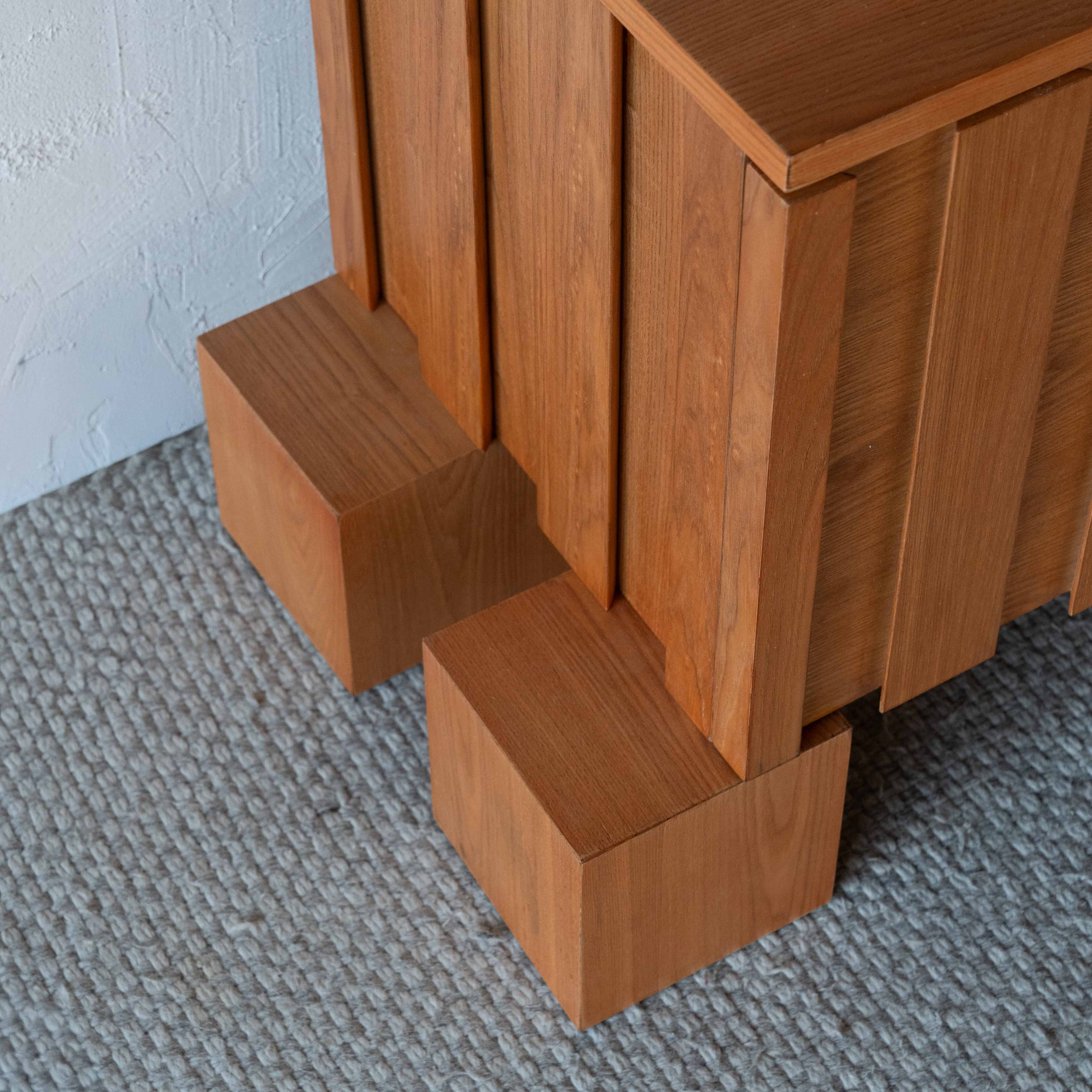 Maine Solid Wood TV Unit | Media Television Table - TV Units - WS Living - UAE Home Furniture Stores in Dubai