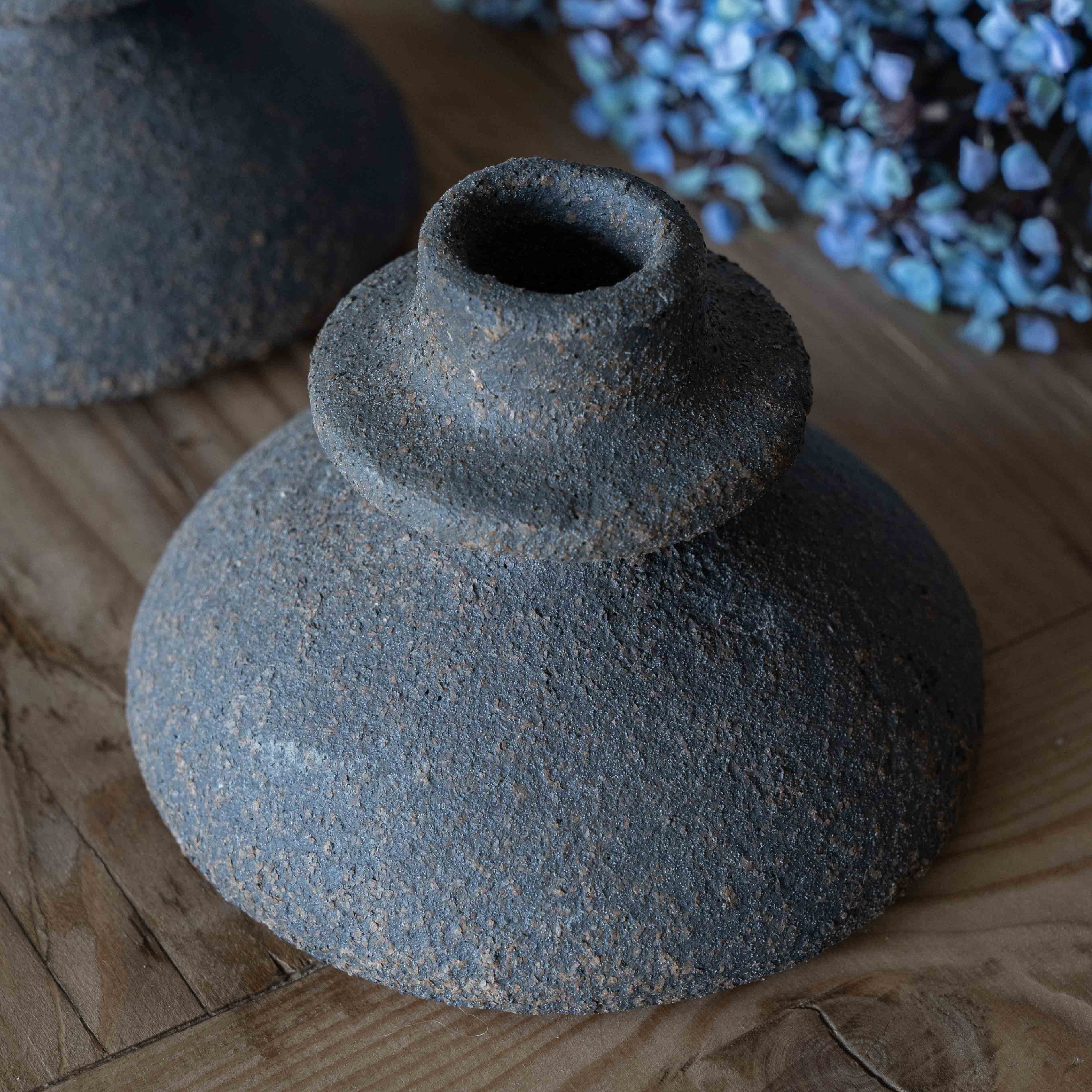 Nica Decorative Terracotta Round Candle Holder - Vase - WS Living - UAE Modern Home Furniture Stores in Dubai