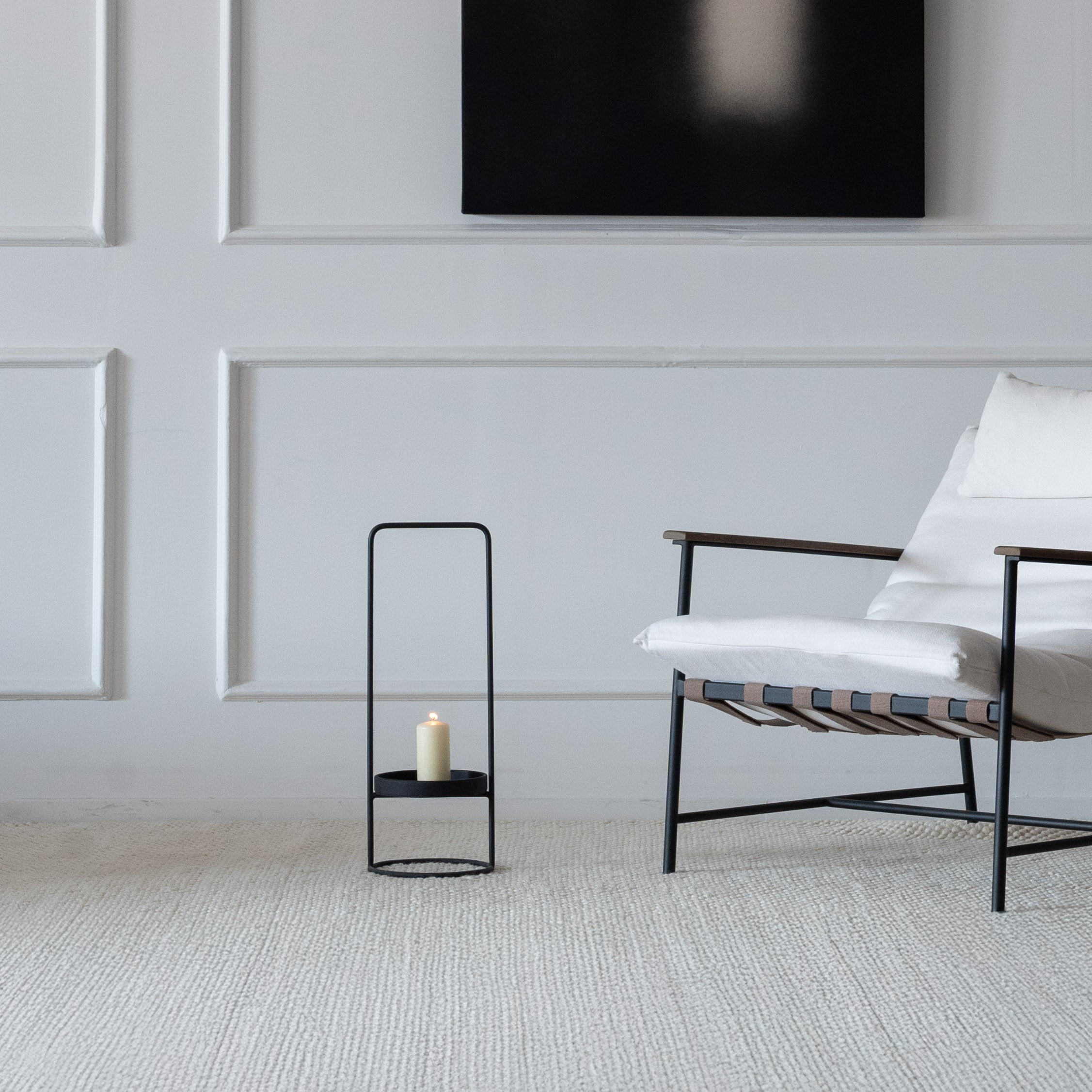Nordic Candle Stand | Candle Holder - Set of Three - Floor Candle Holder - WS Living - UAE Home Furniture Stores in Dubai