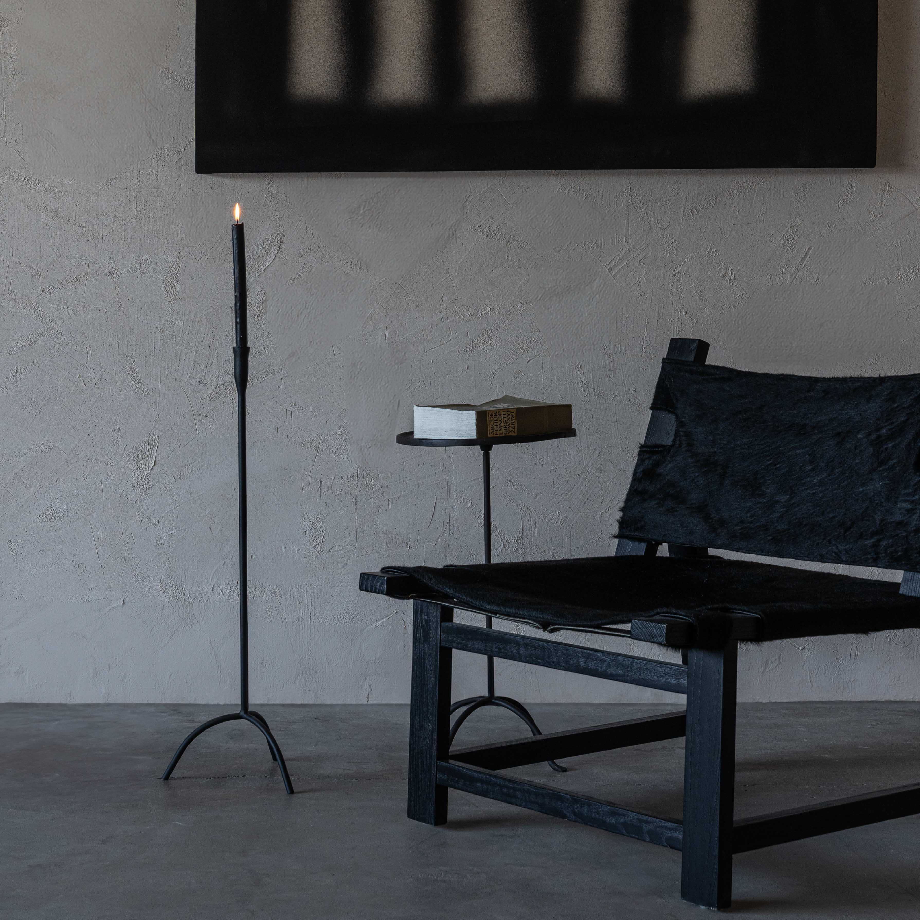 Set of Three Nordic Steel Candle Stand - Floor Candle Holder - WS Living Furniture Furniture Store in Dubai