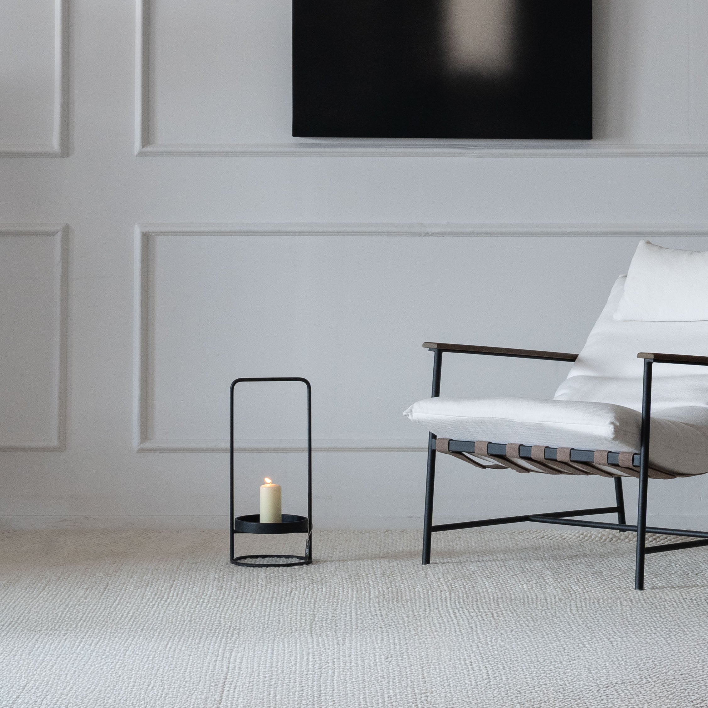 Nordic Candle Stand | Candle Holder - Set of Three - Floor Candle Holder - WS Living - UAE Home Furniture Stores in Dubai