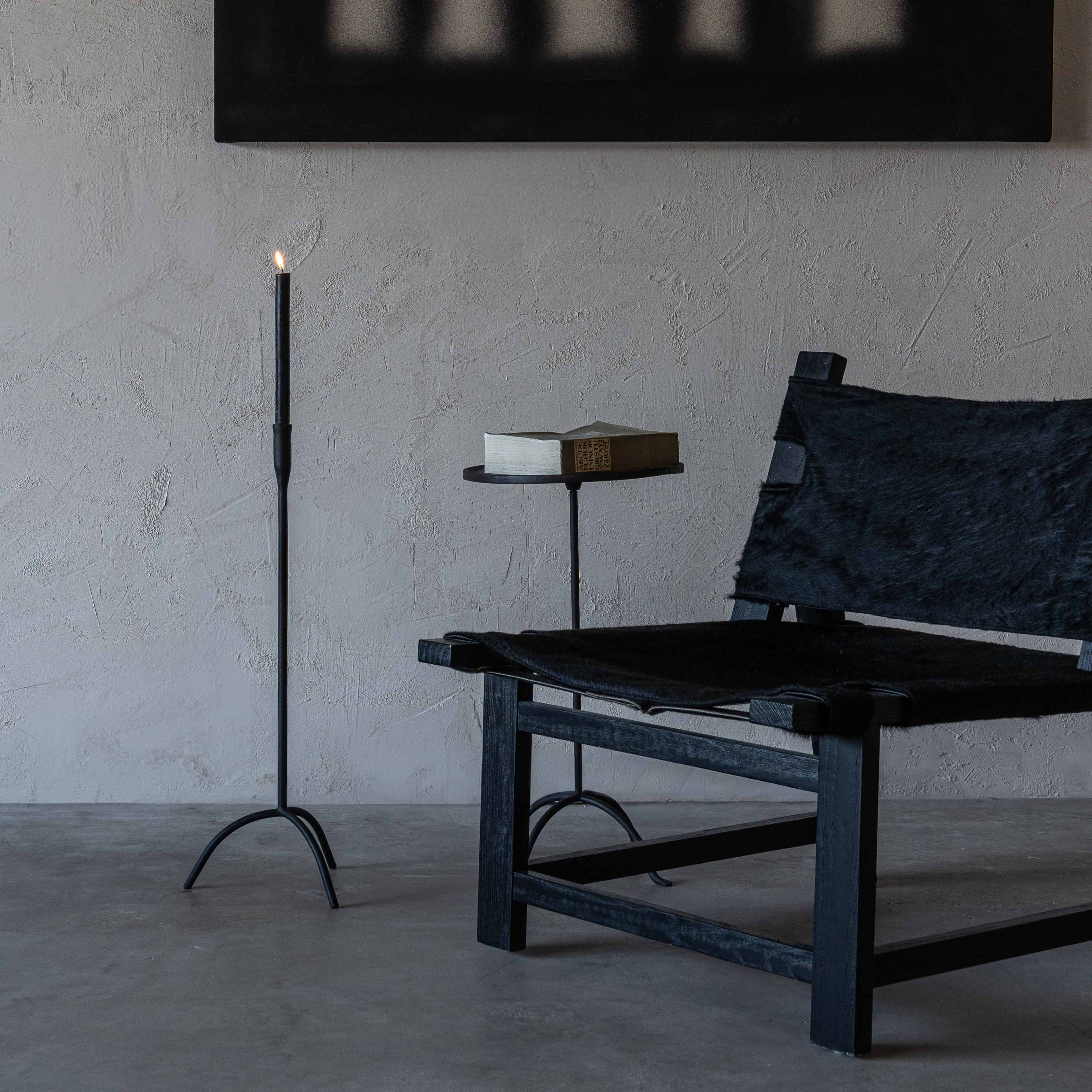 Set of Three Nordic Steel Candle Stand - Floor Candle Holder - WS Living Furniture Furniture Store in Dubai