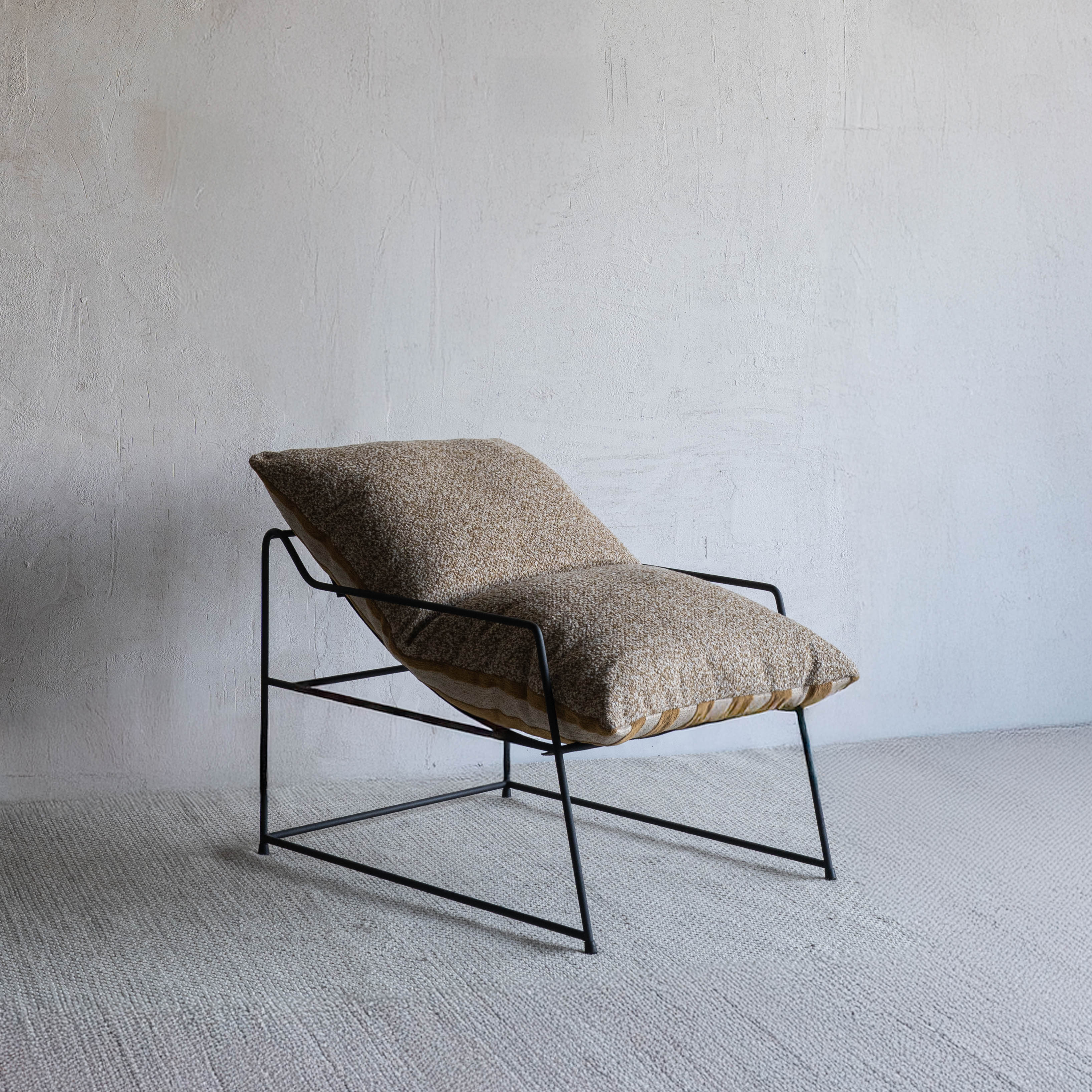 Novato Comfortable Relax Lounge Chair - Mustard