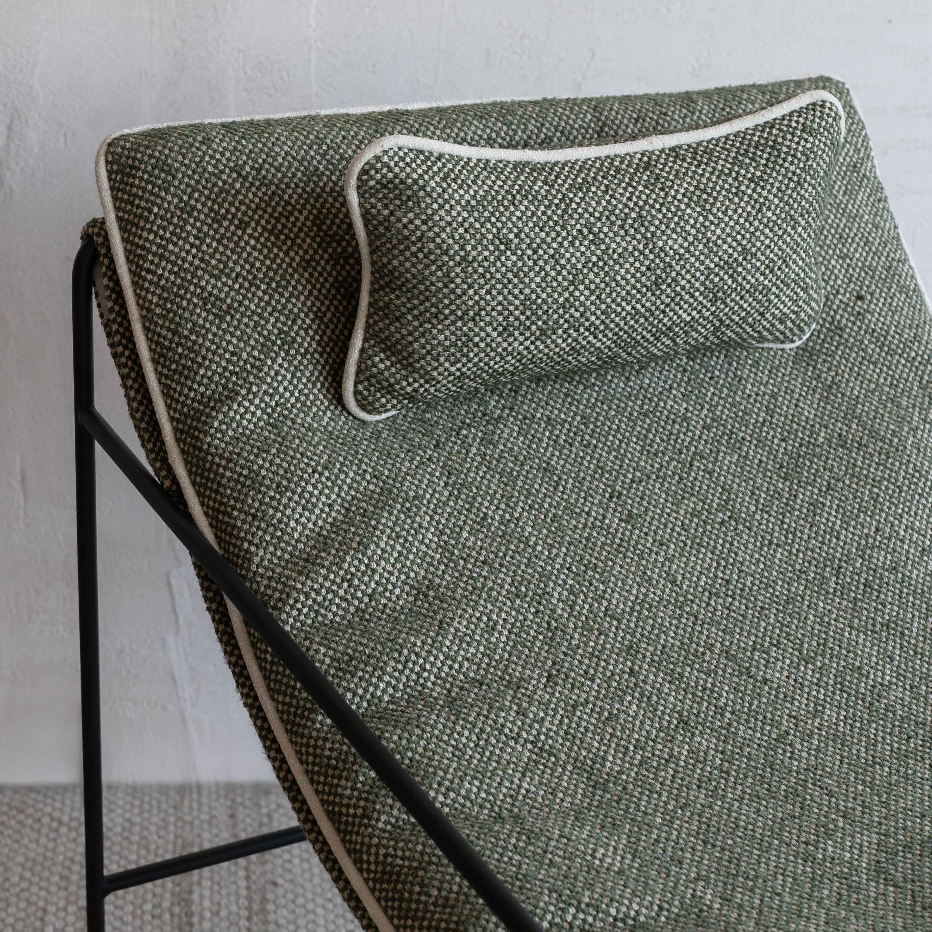 Axis Sling Sun Relax Lounge Chair - GREEN