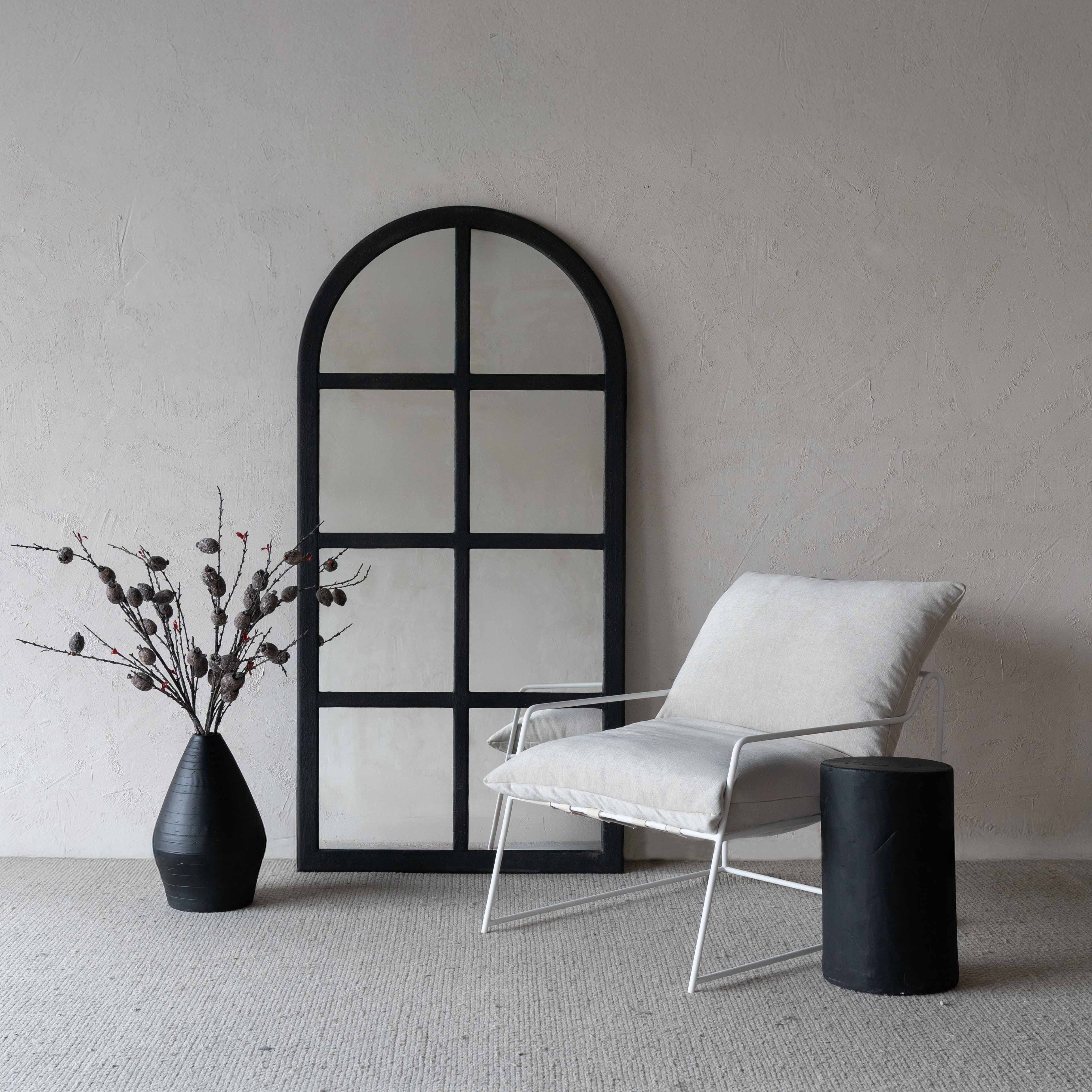 Novato Comfortable Relax Lounge Chair - White Frame - Arm chair - WS Living Furniture Furniture Store in Dubai