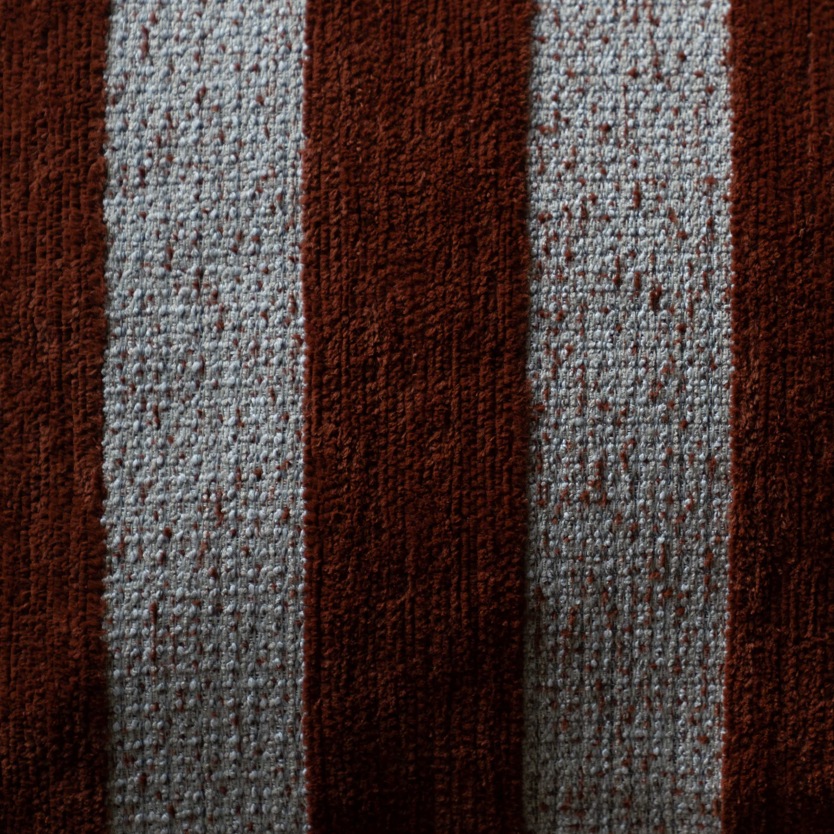Novato Comfortable Relax Lounge Chair - Brown Strip