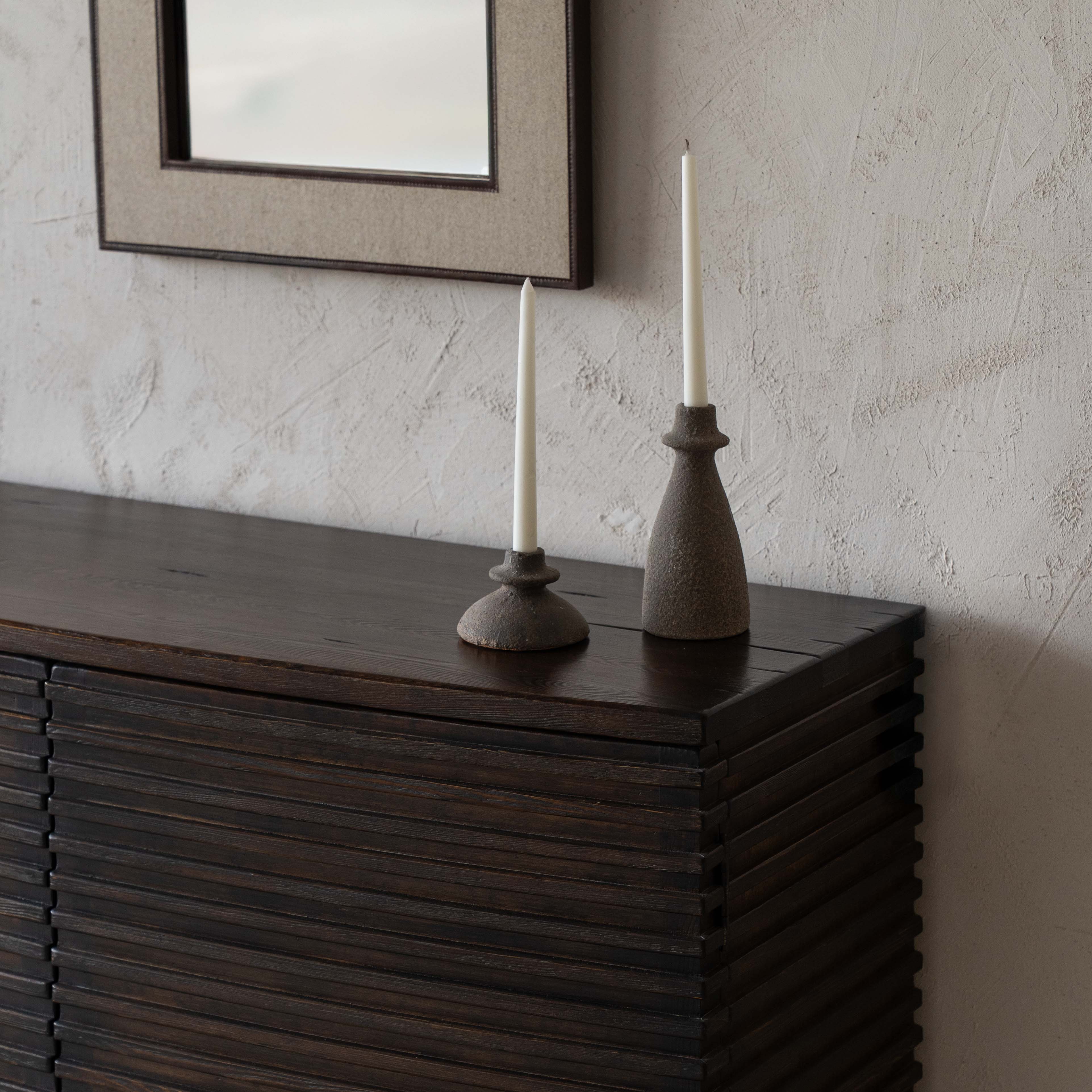 Odin Dark Solid Wood Vintage Style Cabinet - GD325-A - Cabinets - WS Living Furniture Home Furniture Stores in Dubai