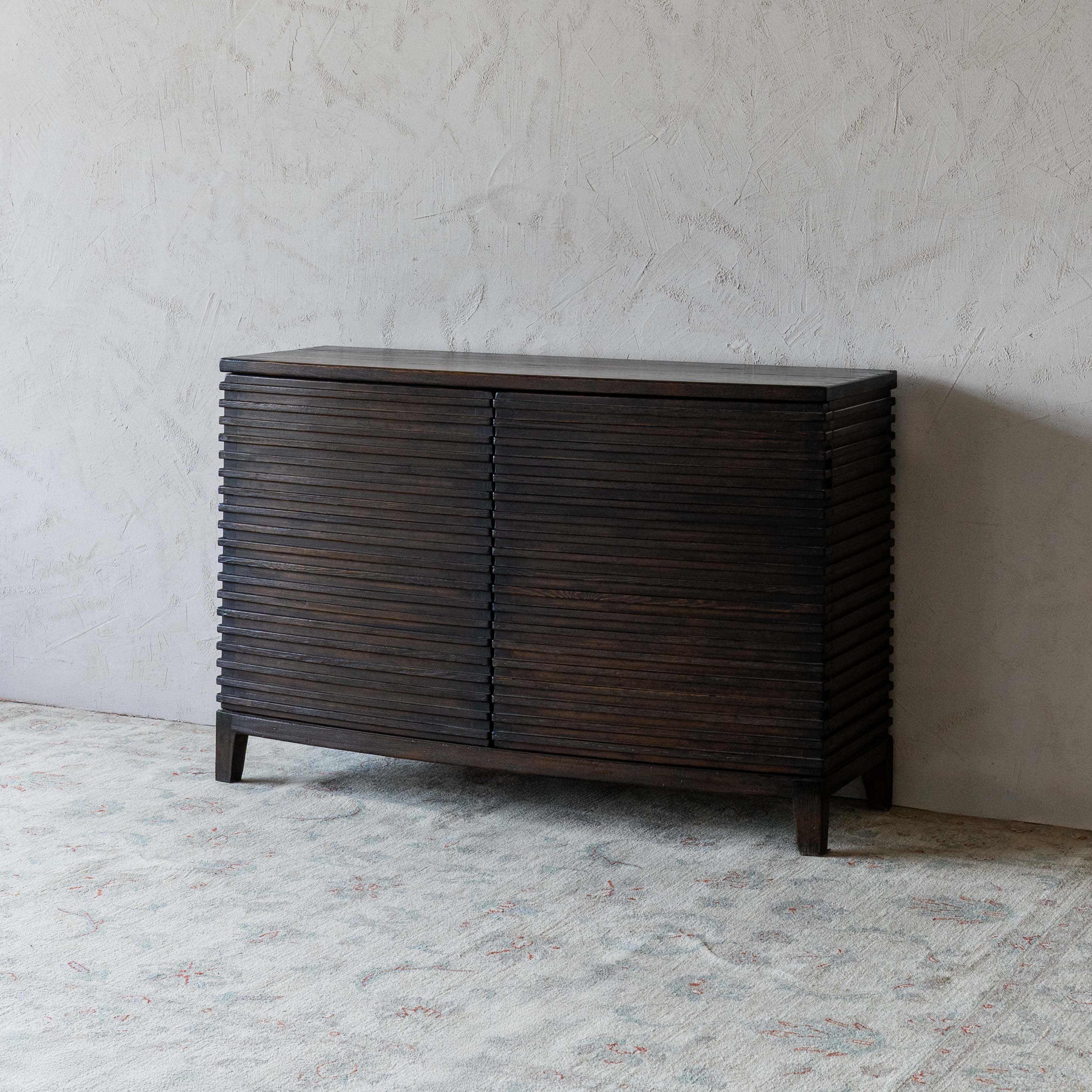 Odin Dark Solid Wood Vintage Style Cabinet - GD325-A - Cabinets - WS Living Furniture Home Furniture Stores in Dubai