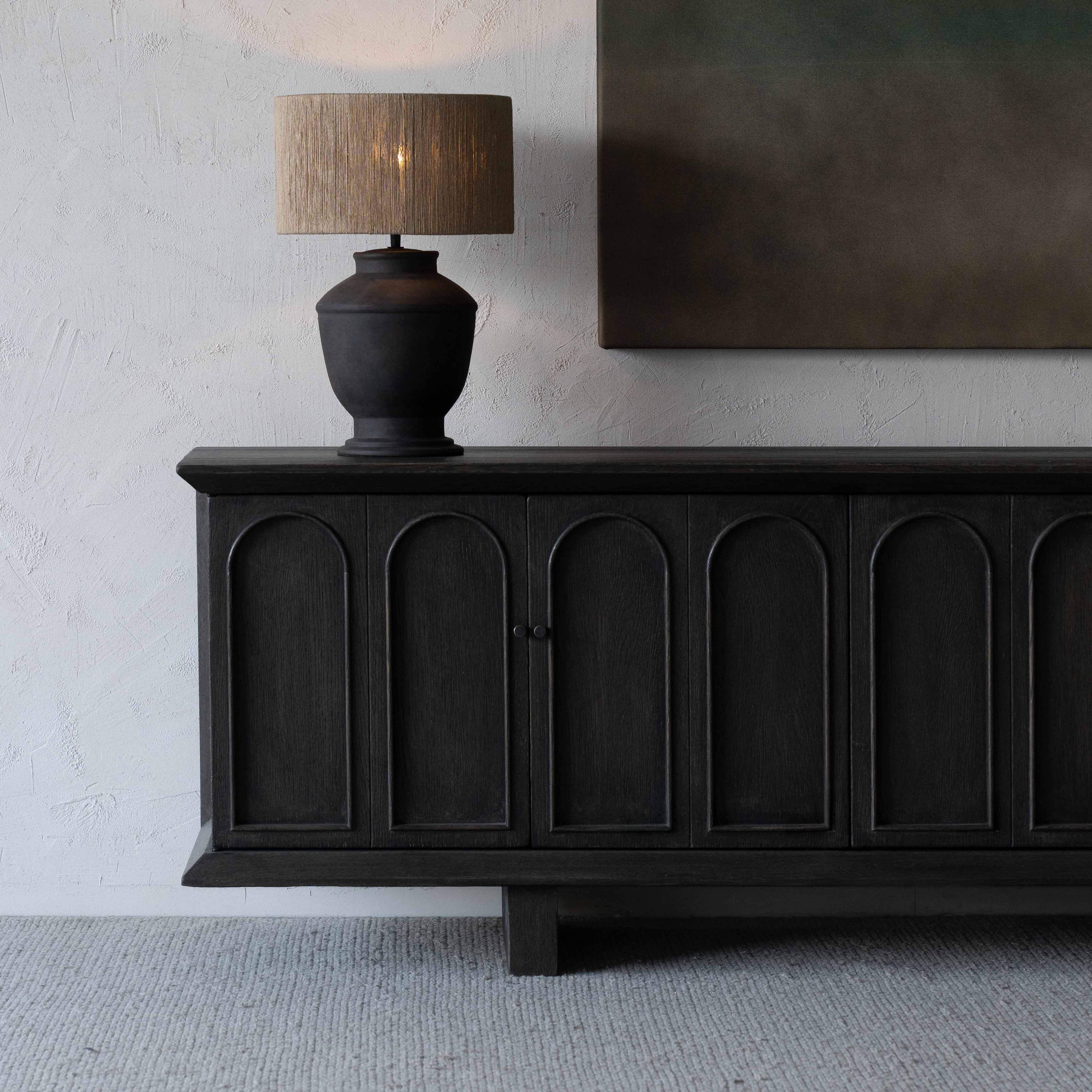 Orion Arch Door Solid Wood Classic Style Sideboard - GO37-A